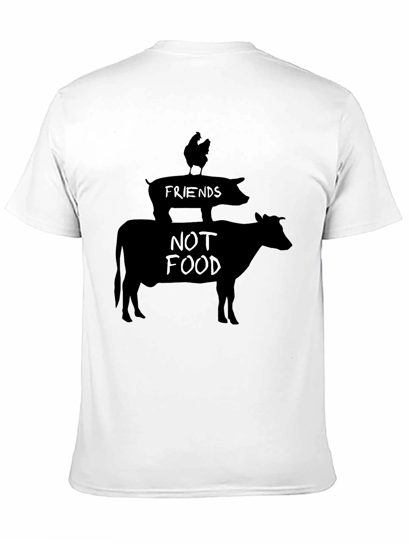 Friends Not Food Vegan T-Shirt