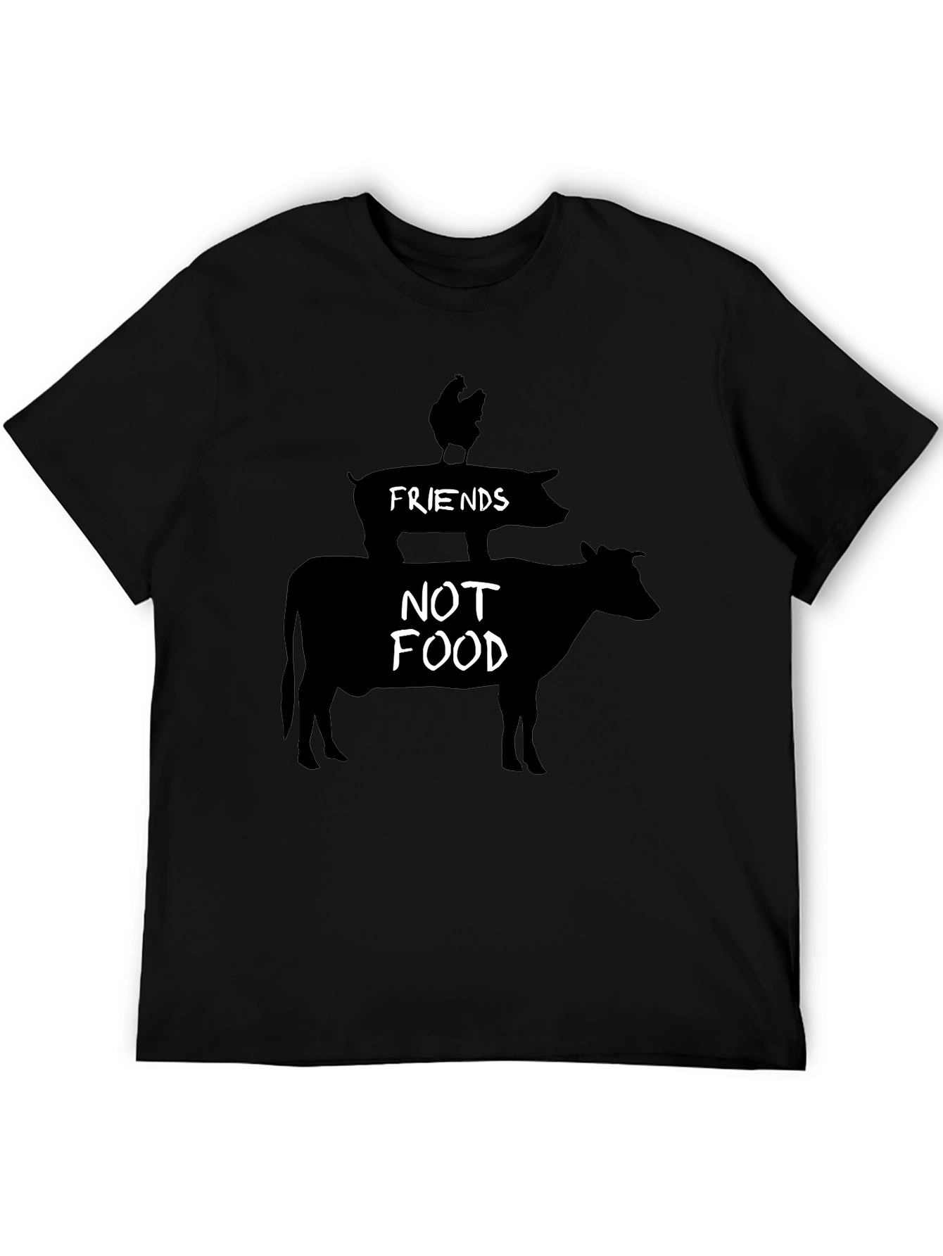 Friends Not Food Vegan T-Shirt