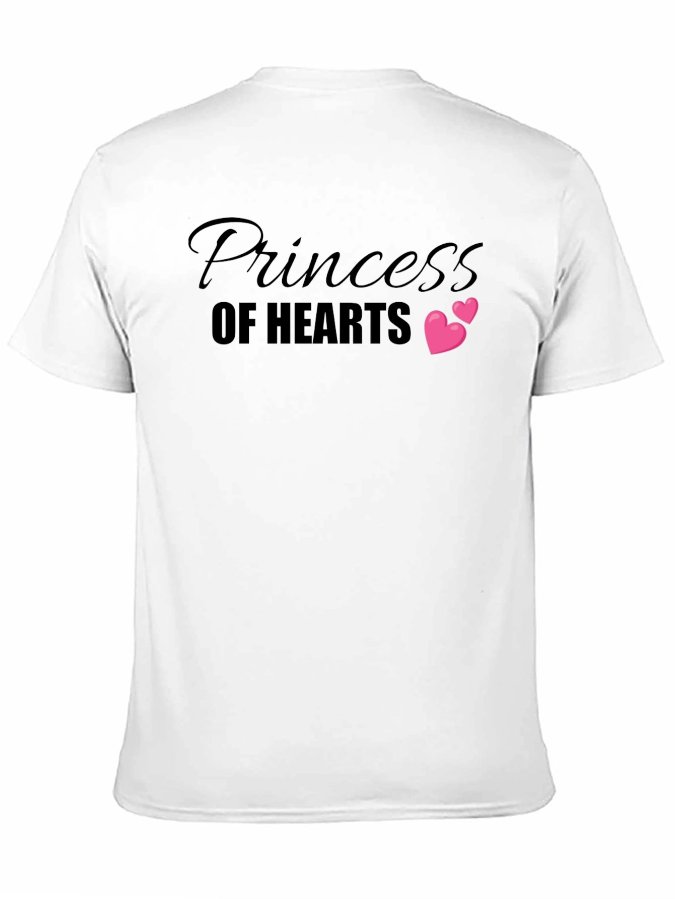 Princess of Hearts Graphic T-Shirt - Trendy Casual Wear