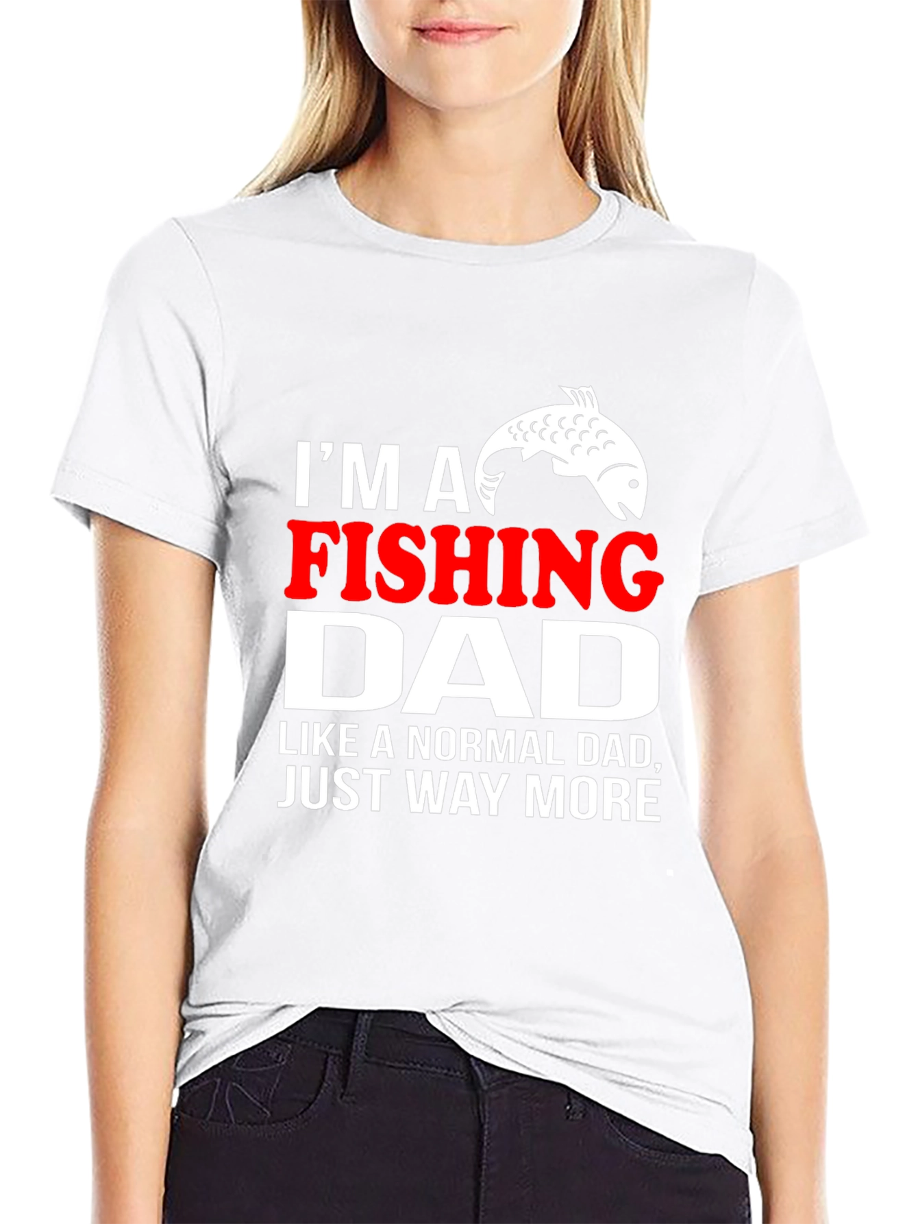 Fishing Dad T-Shirt - Novelty Graphic Tee