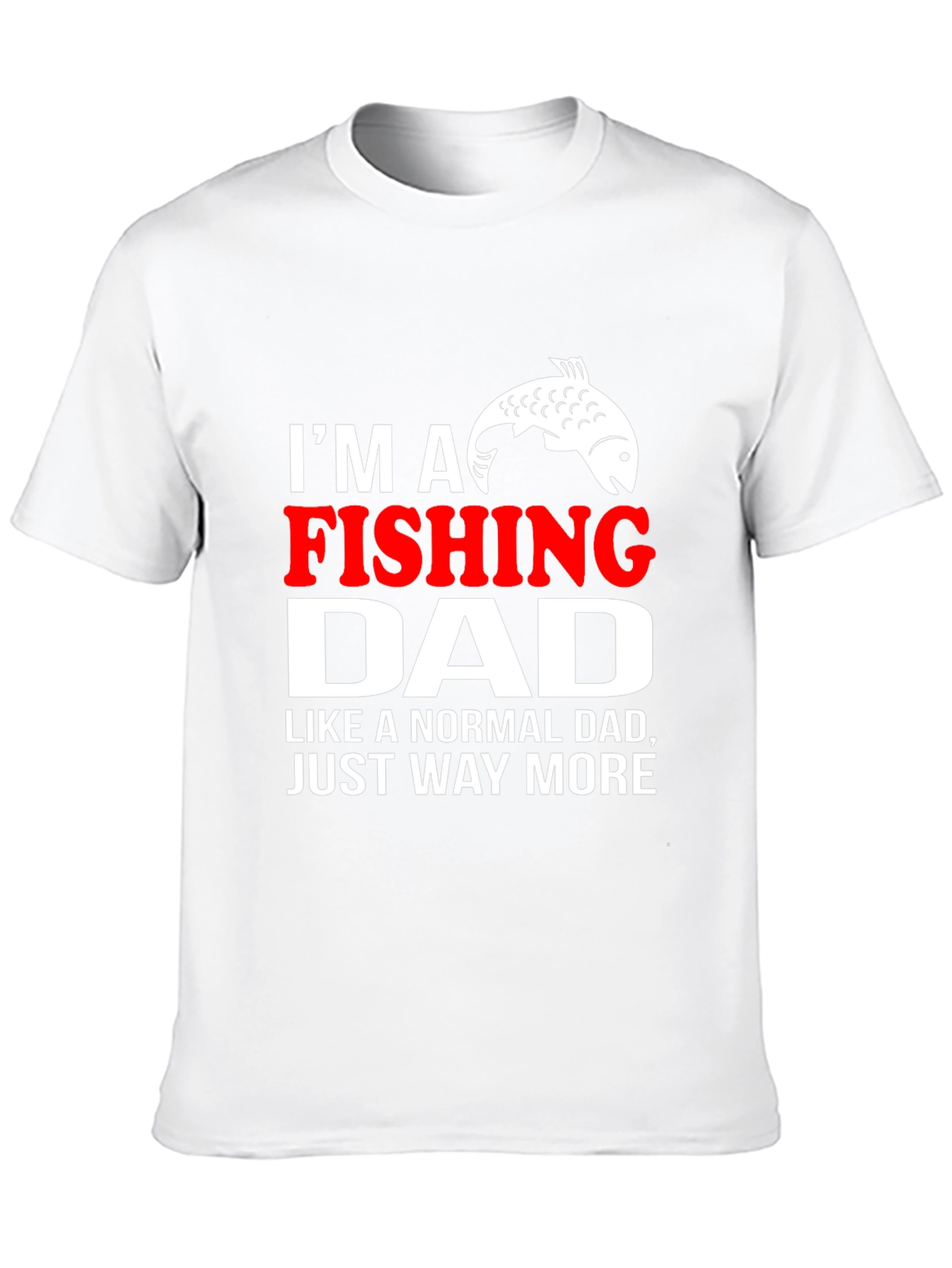 Fishing Dad T-Shirt - Novelty Graphic Tee