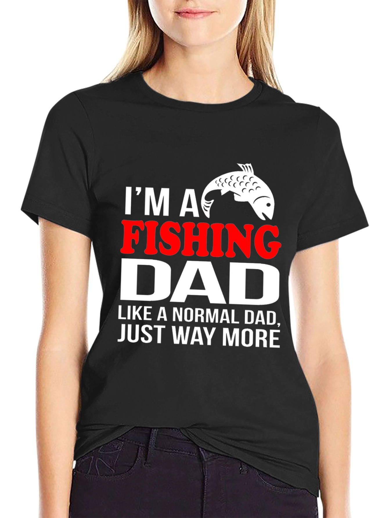 Fishing Dad T-Shirt - Novelty Graphic Tee