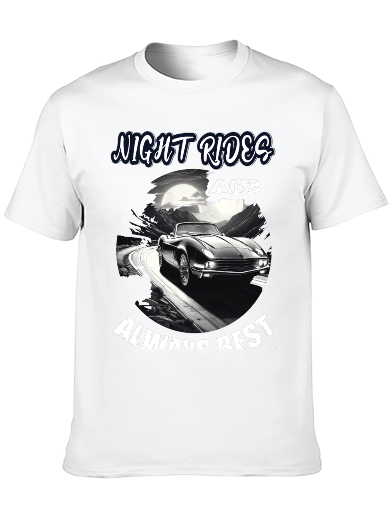 Night Rides Classic Car T-Shirt