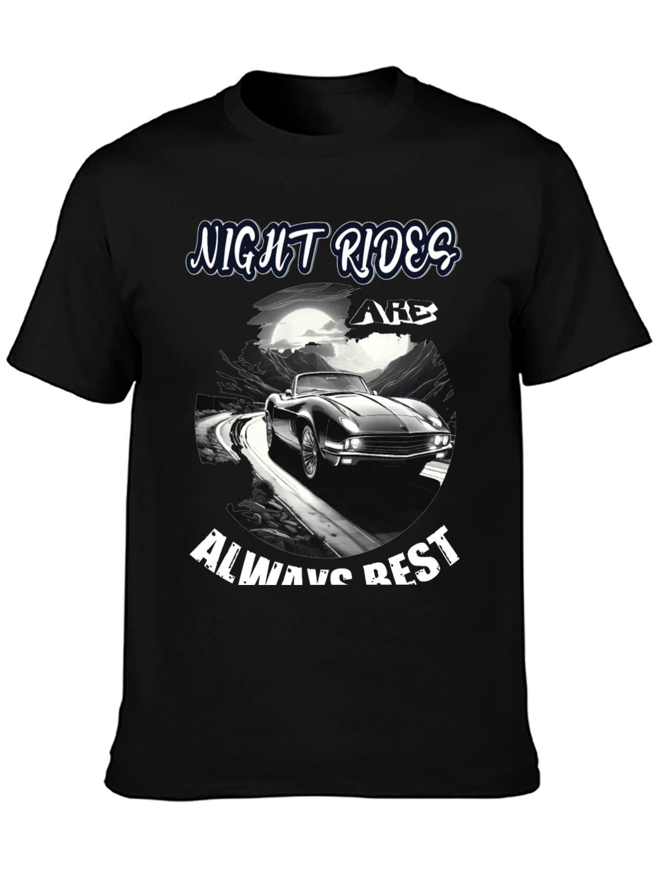 Night Rides Classic Car T-Shirt