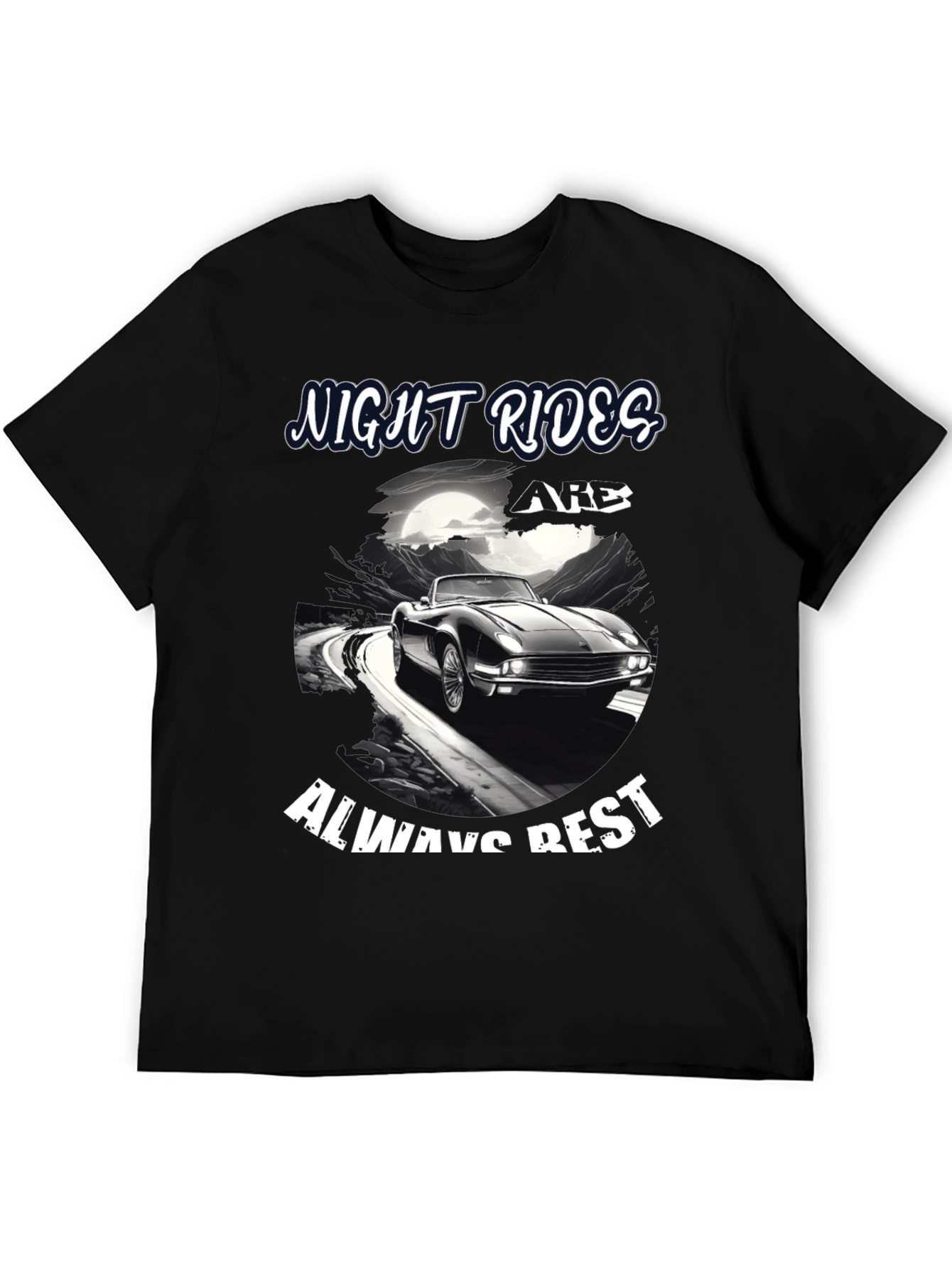 Night Rides Classic Car T-Shirt