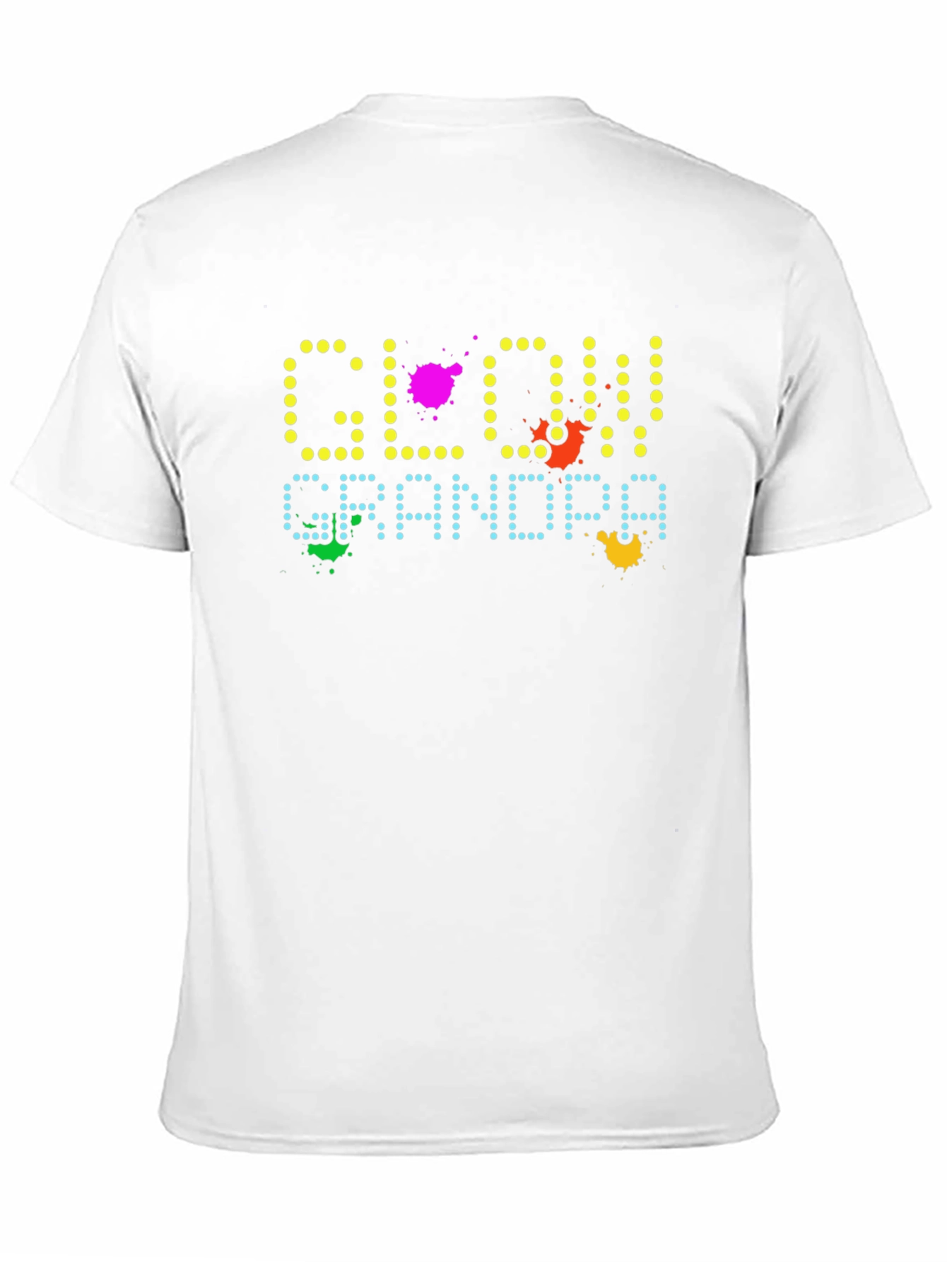 Glow Grandpa Graphic Tee - Retro Arcade Style T-Shirt