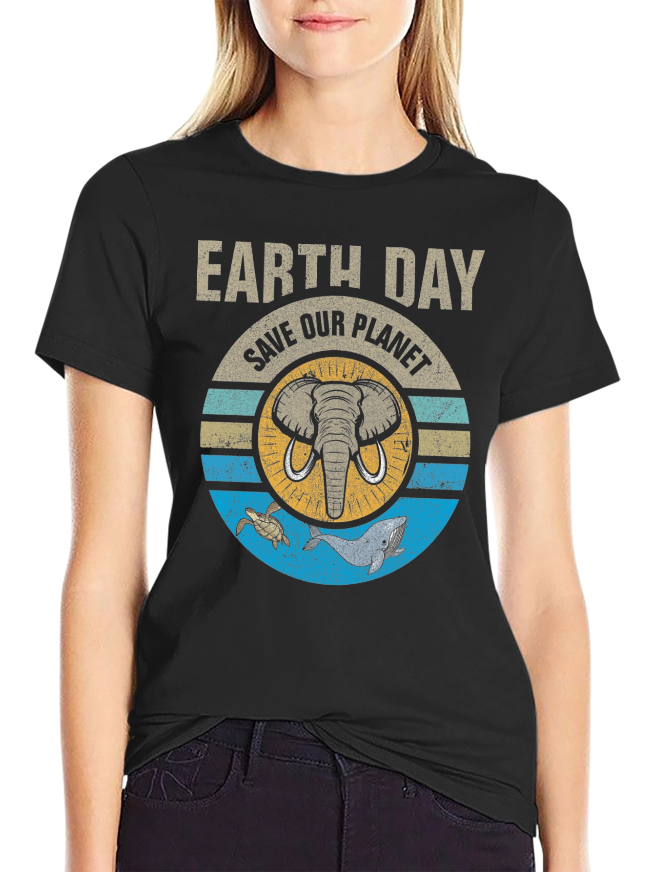 Earth Day Save Our Planet Graphic Tee