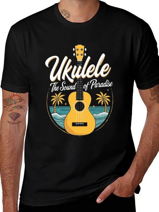 Ukulele Paradise T-Shirt - Island Vibes