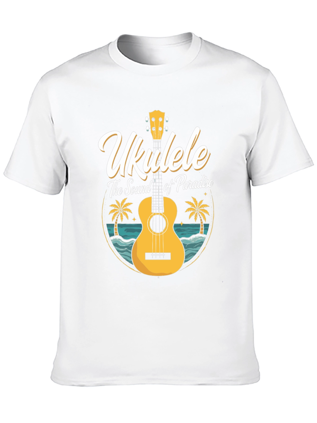 Ukulele Paradise T-Shirt - Island Vibes