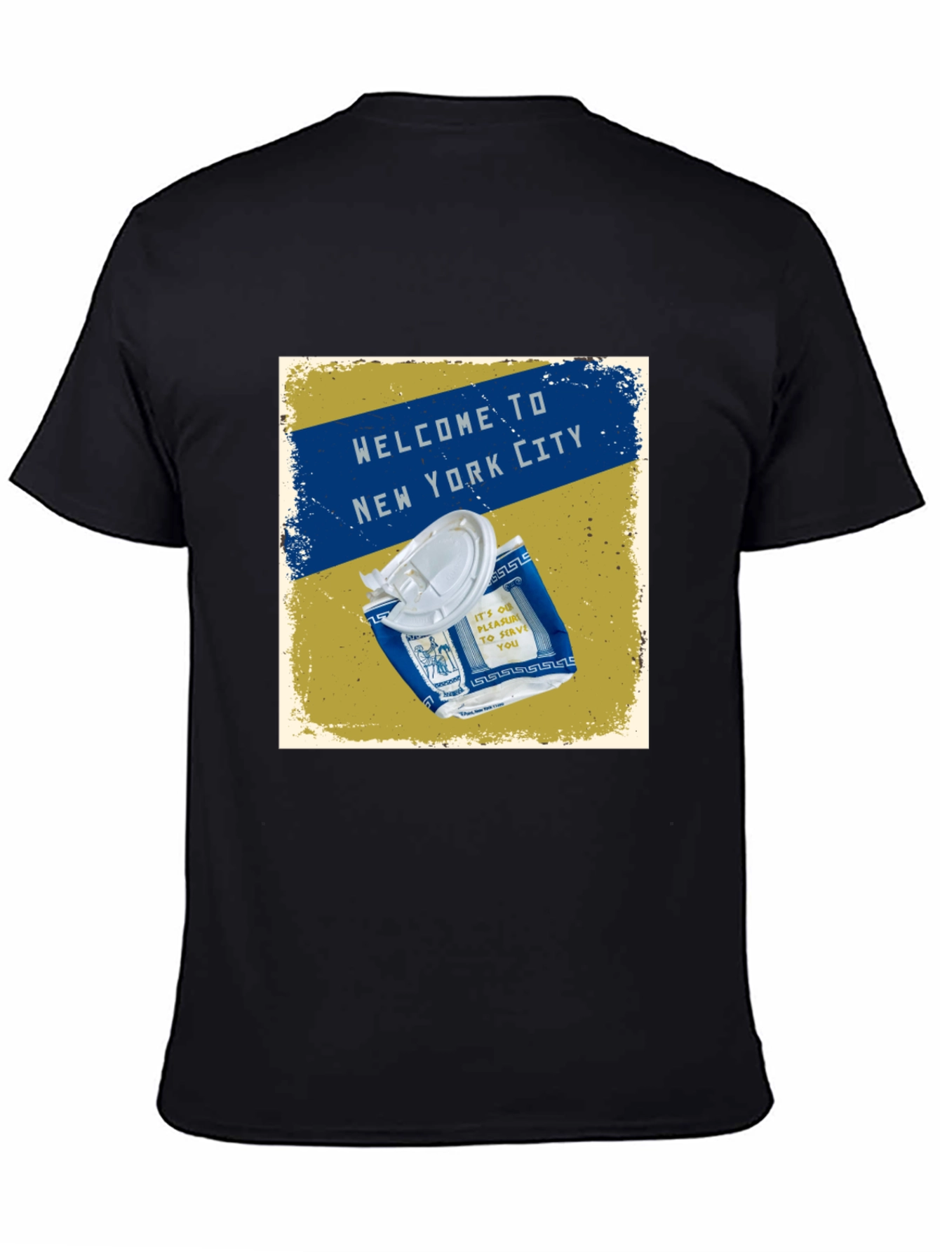 Welcome to NYC T-Shirt Takeout Container
