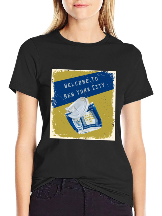 Welcome to NYC T-Shirt Takeout Container