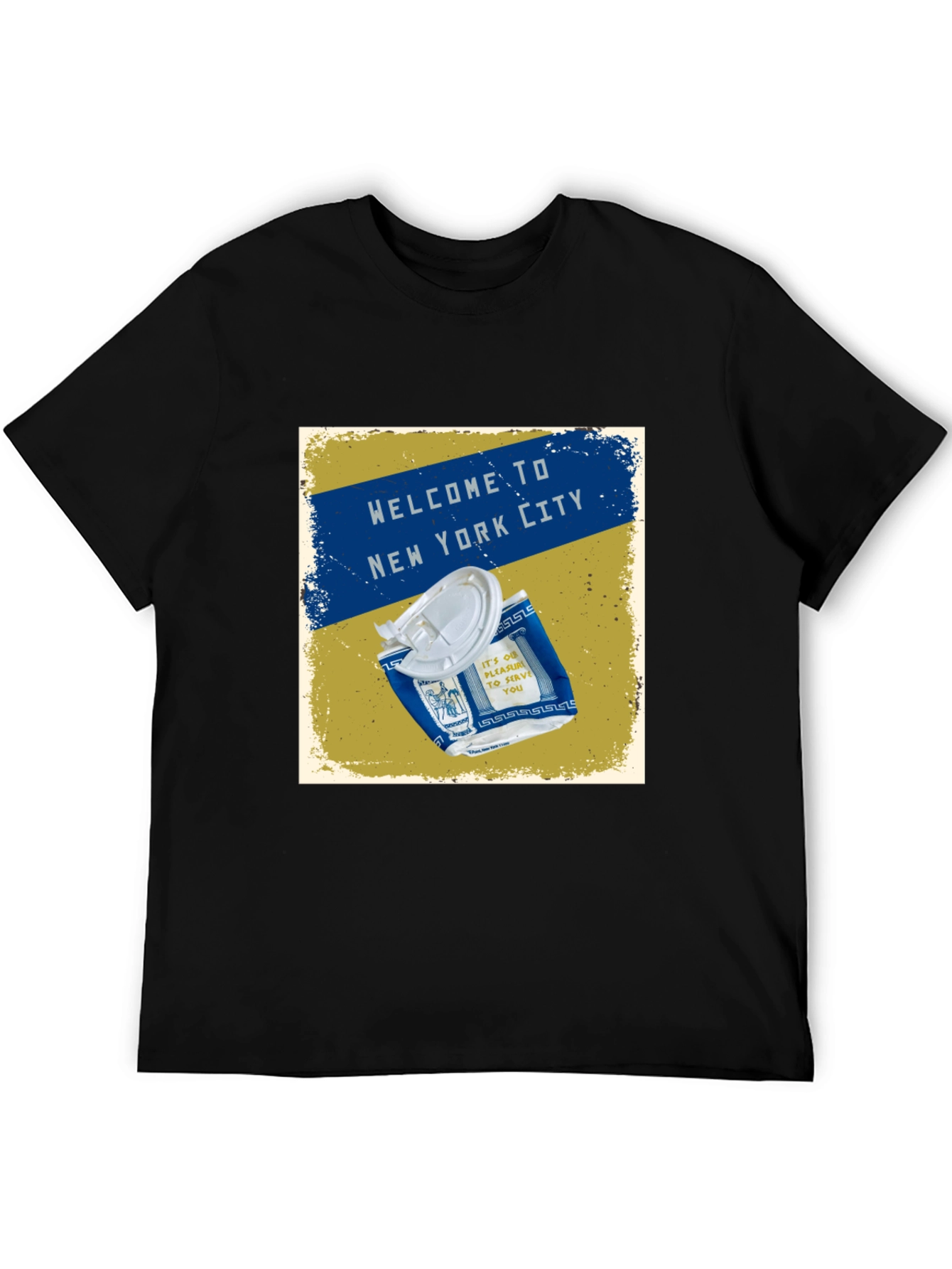 Welcome to NYC T-Shirt Takeout Container