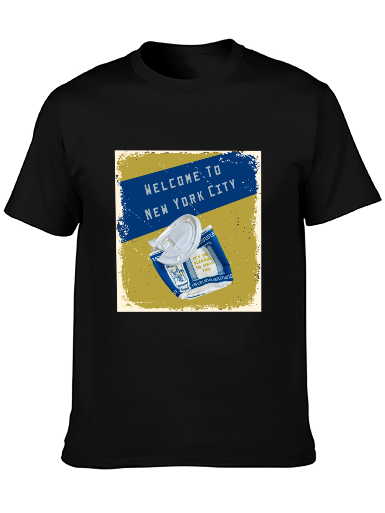 Welcome to NYC T-Shirt Takeout Container