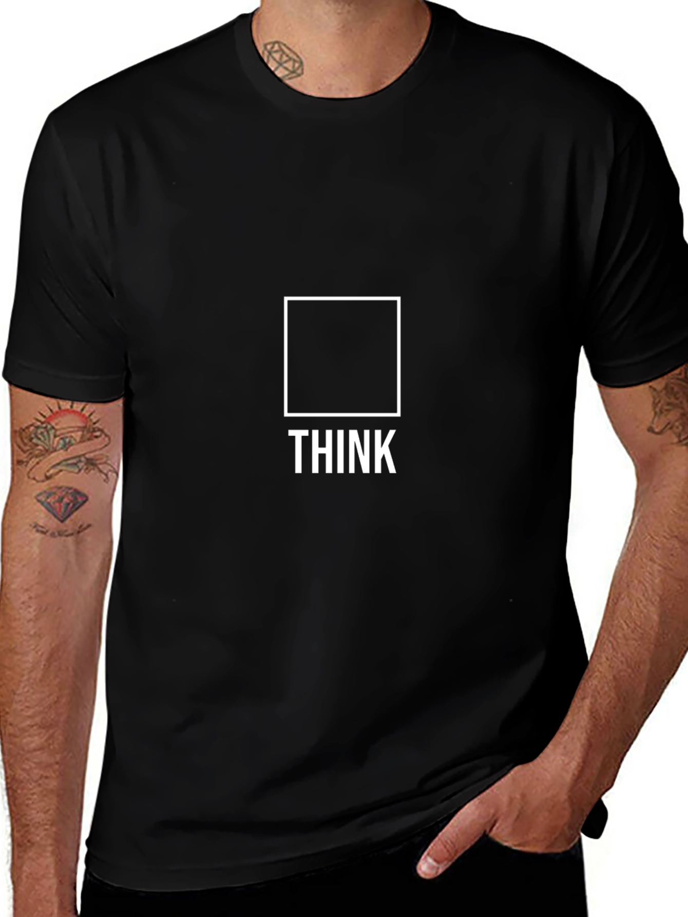 Think Outside the Box - Mens Graphic Tee