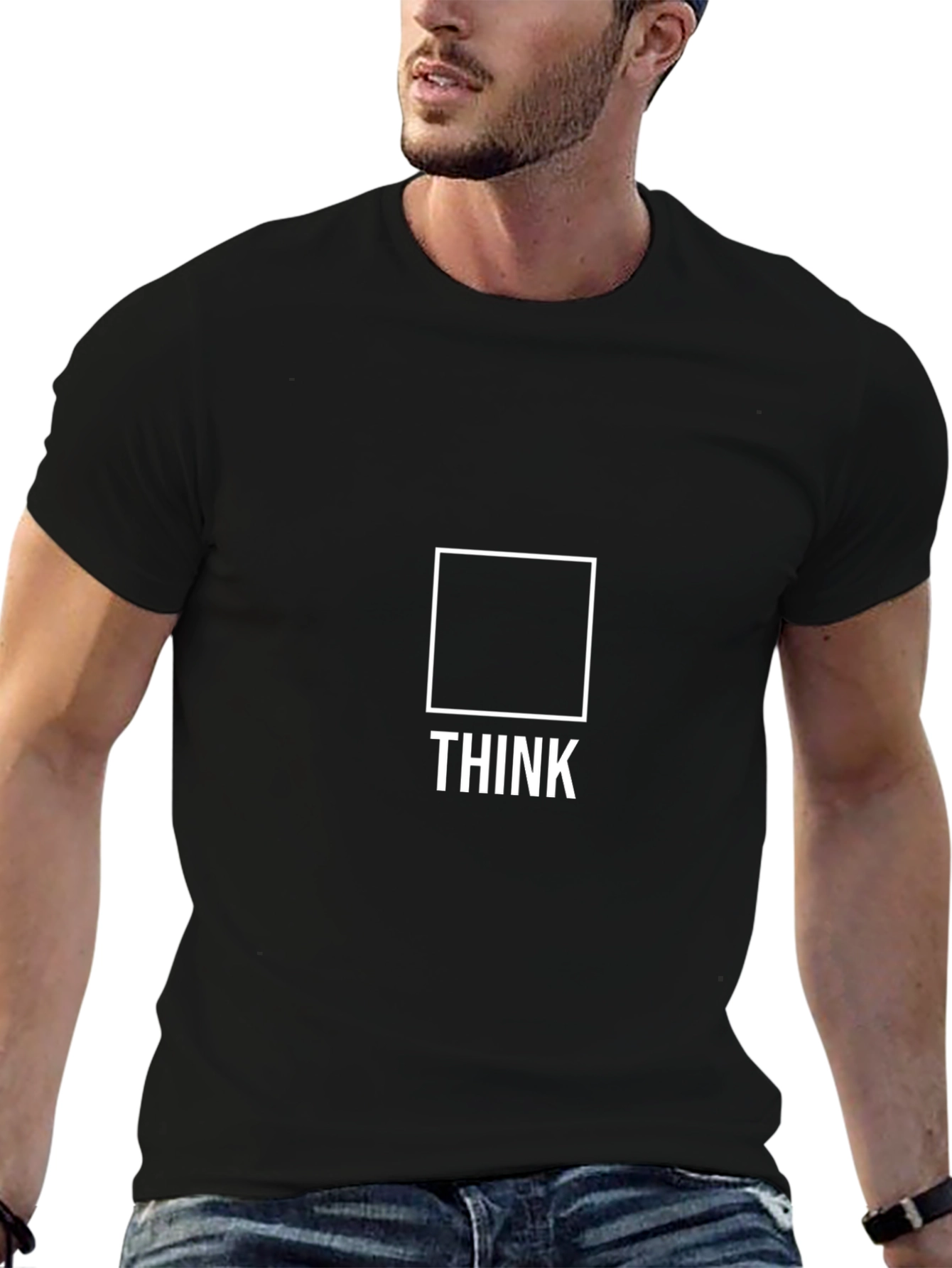 Think Outside the Box - Mens Graphic Tee