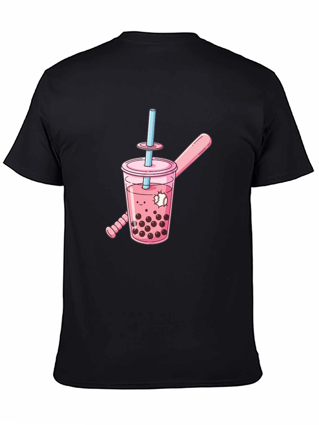 Bubble Tea Baseball Graphic Tee