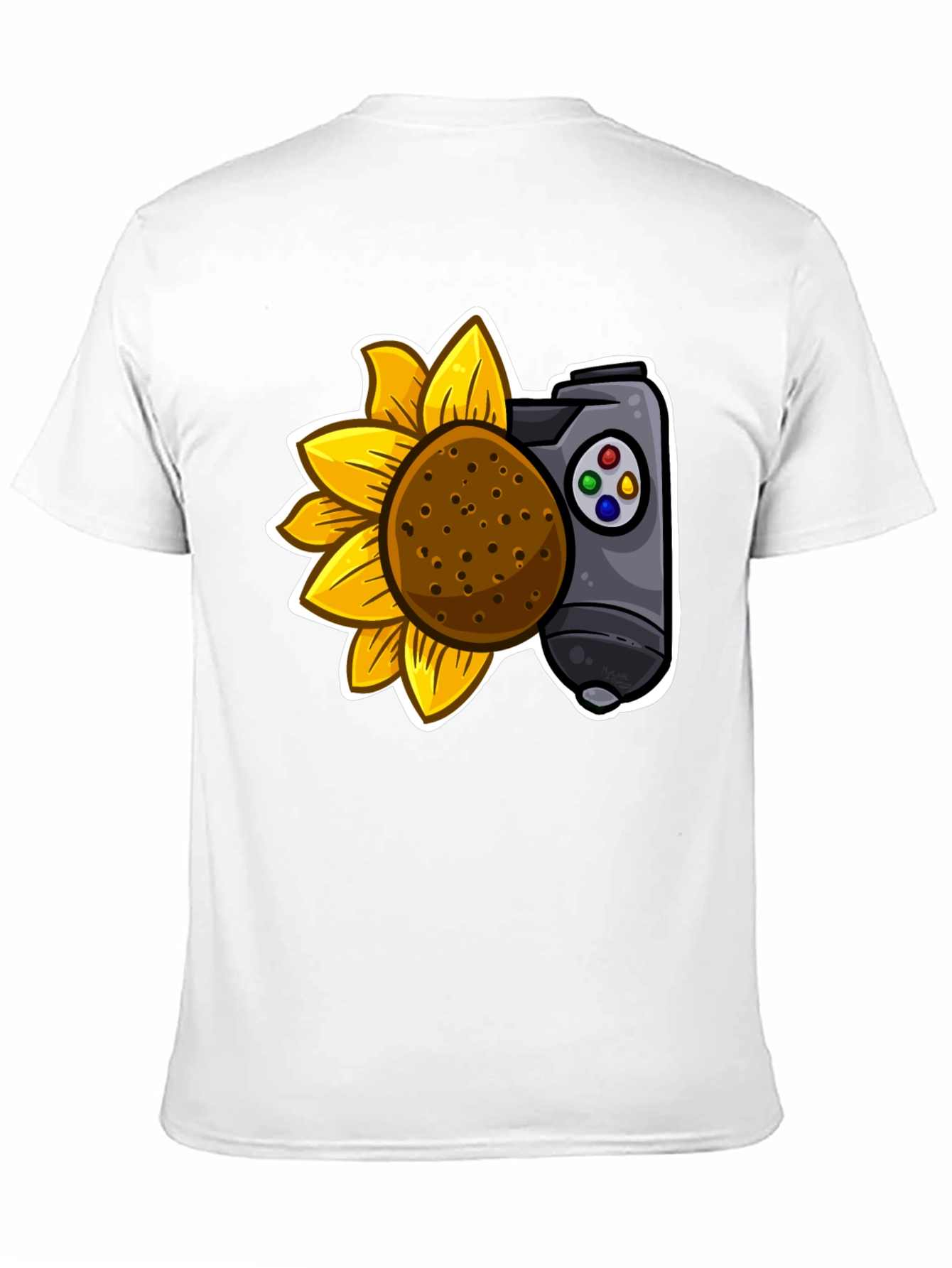 Sunflower Gaming Controller T-Shirt