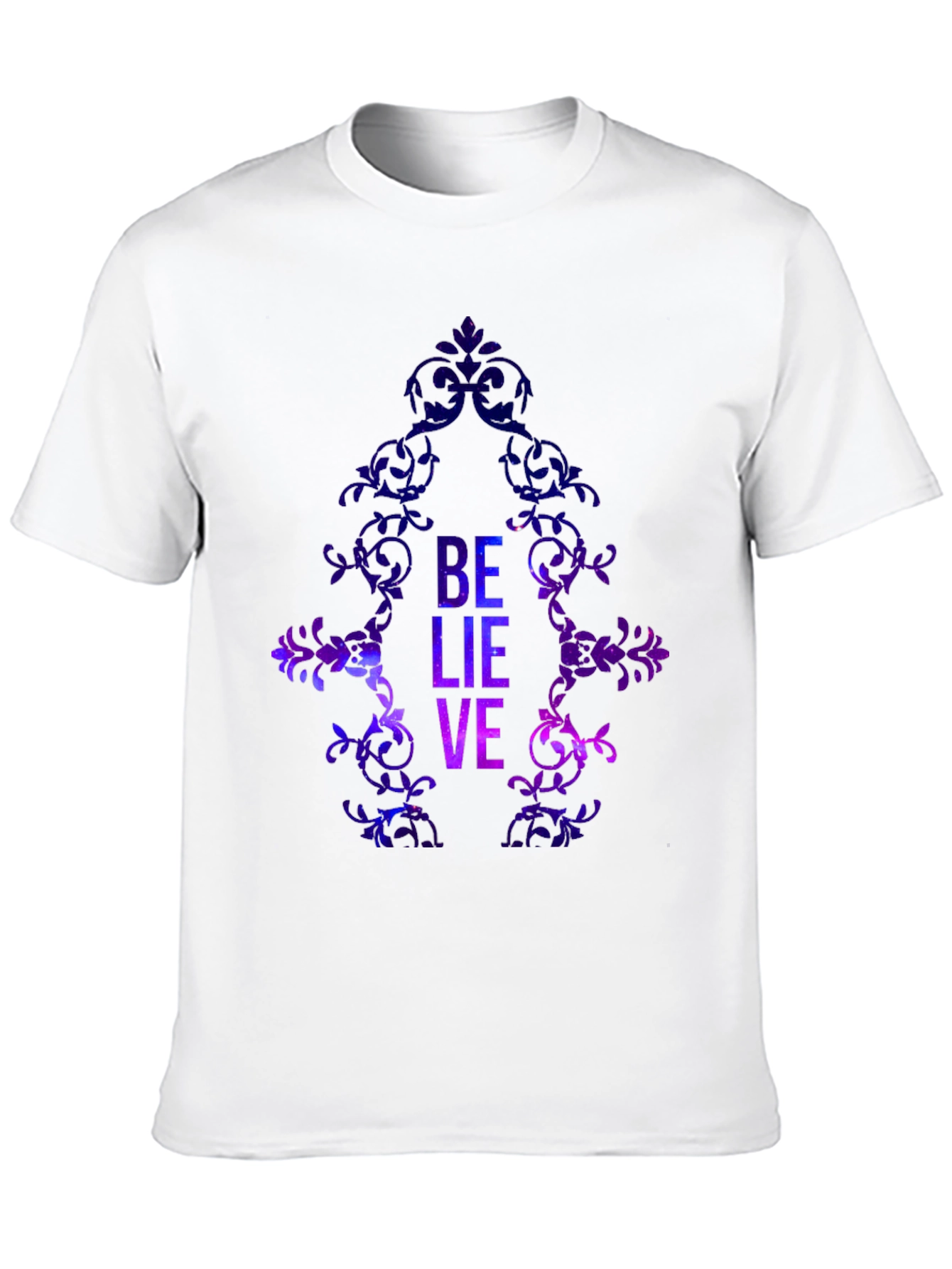 Believe Galaxy Graphic T-Shirt