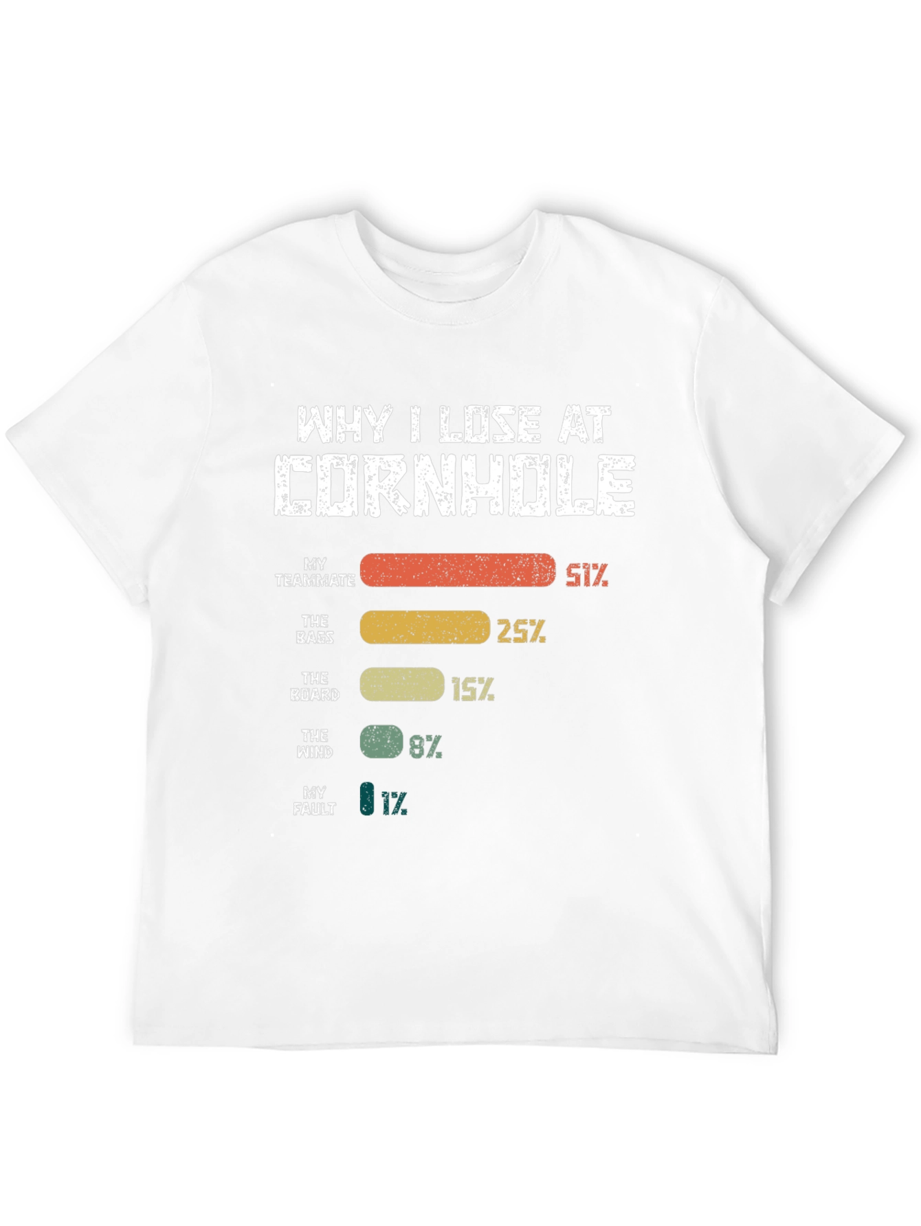 Why I Lose at Cornhole T-Shirt