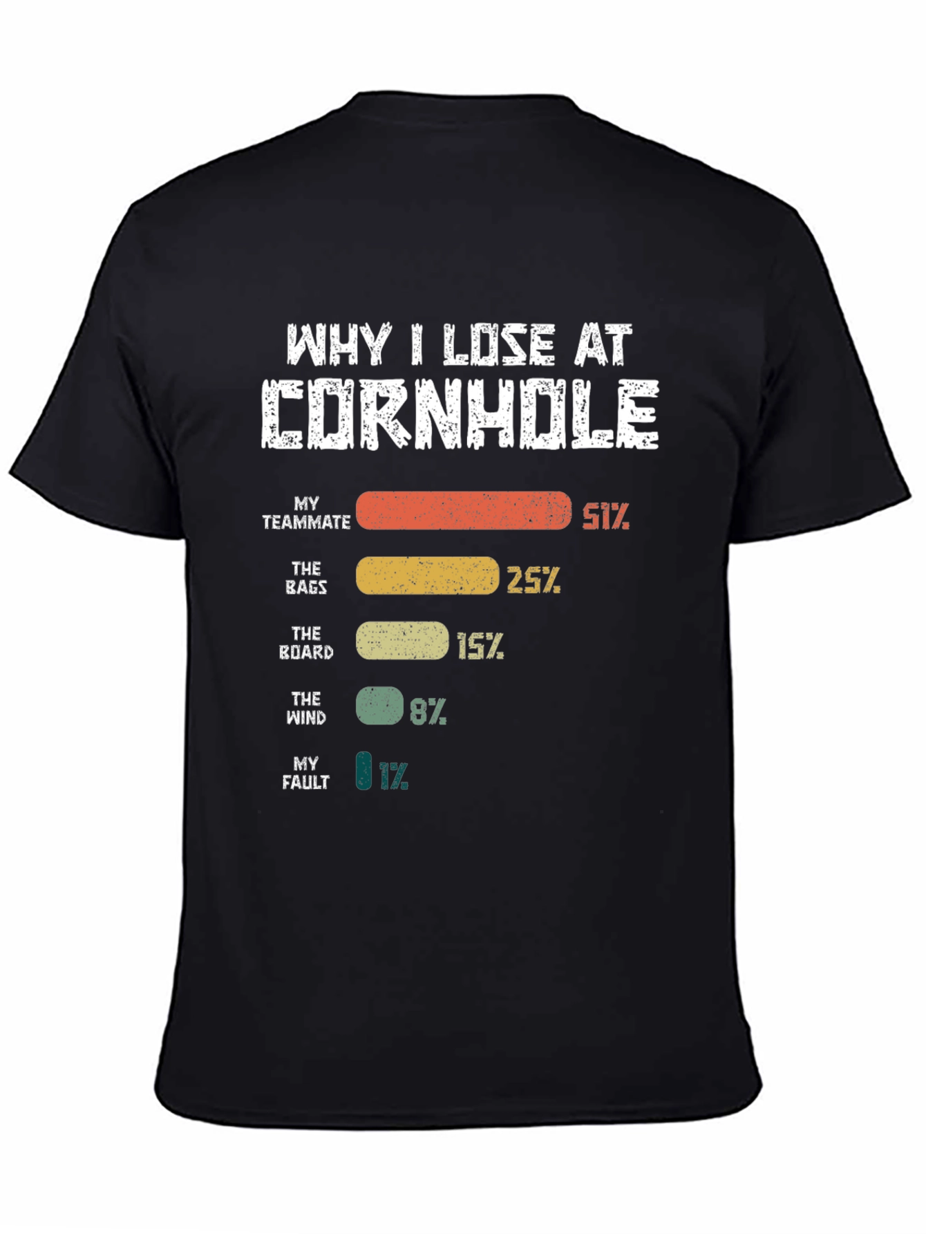 Why I Lose at Cornhole T-Shirt