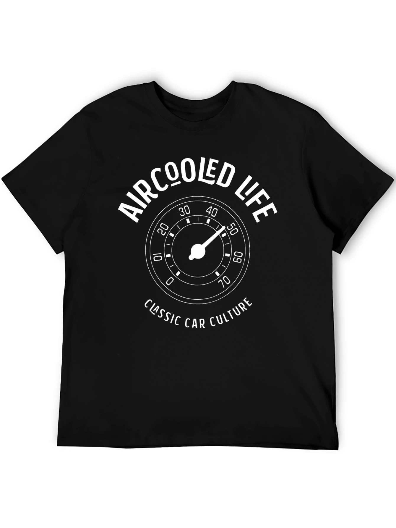 Aircooled Life Classic Car Culture Graphic T-Shirt
