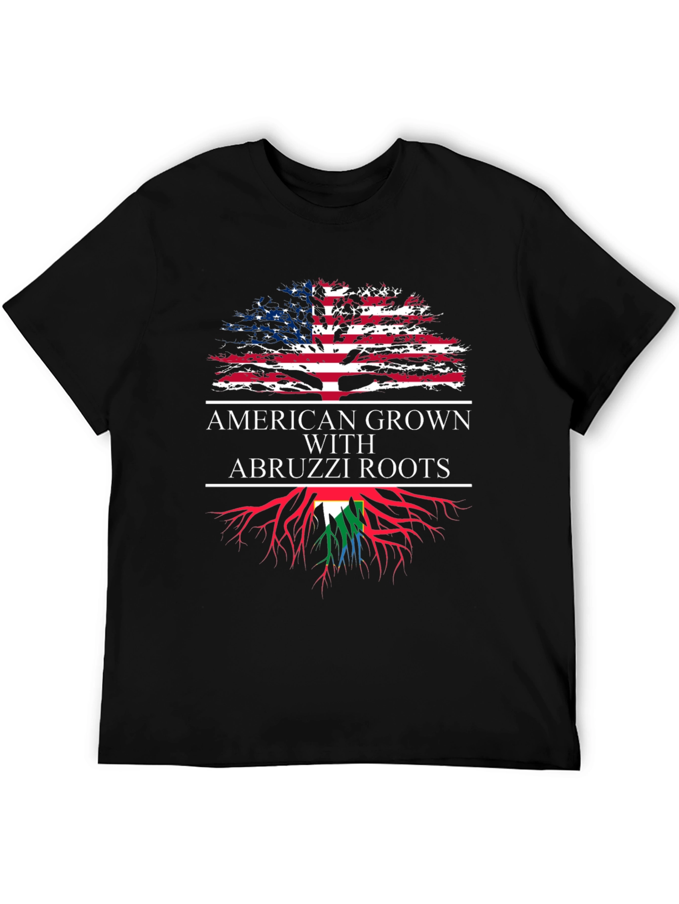 American Grown Abruzzi Roots Graphic Tee