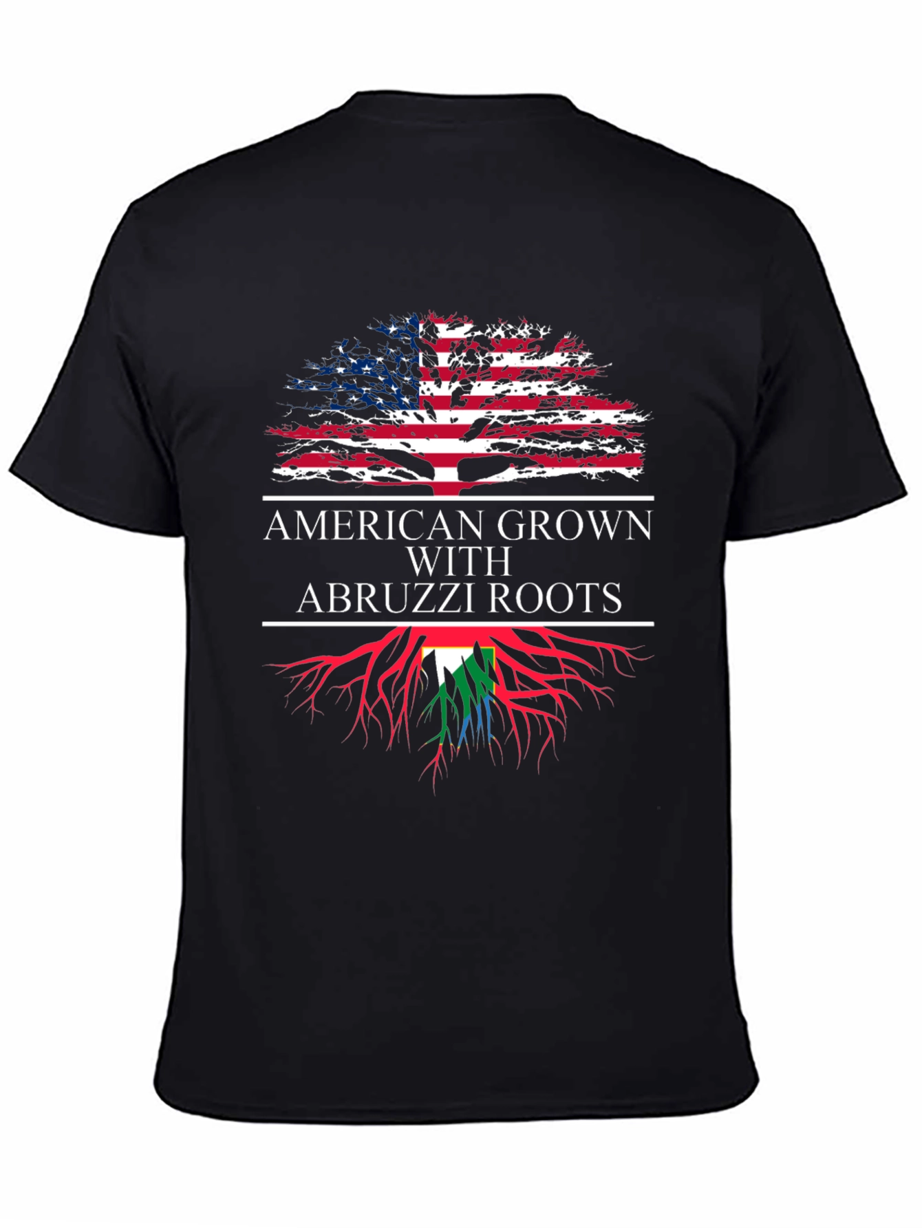 American Grown Abruzzi Roots Graphic Tee