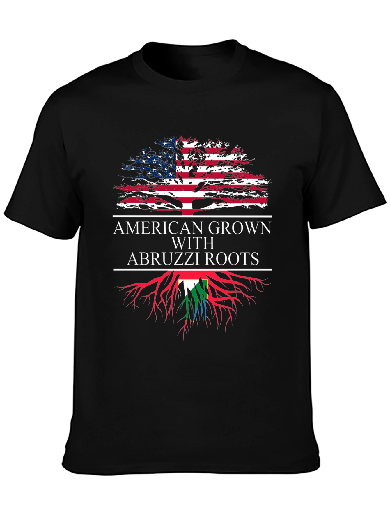 American Grown Abruzzi Roots Graphic Tee