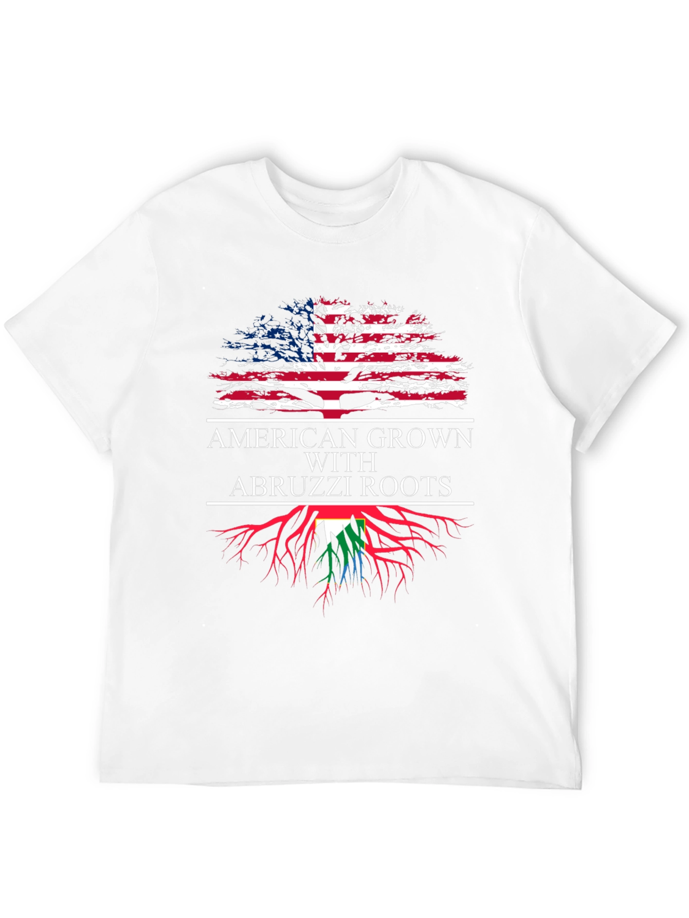 American Grown Abruzzi Roots Graphic Tee