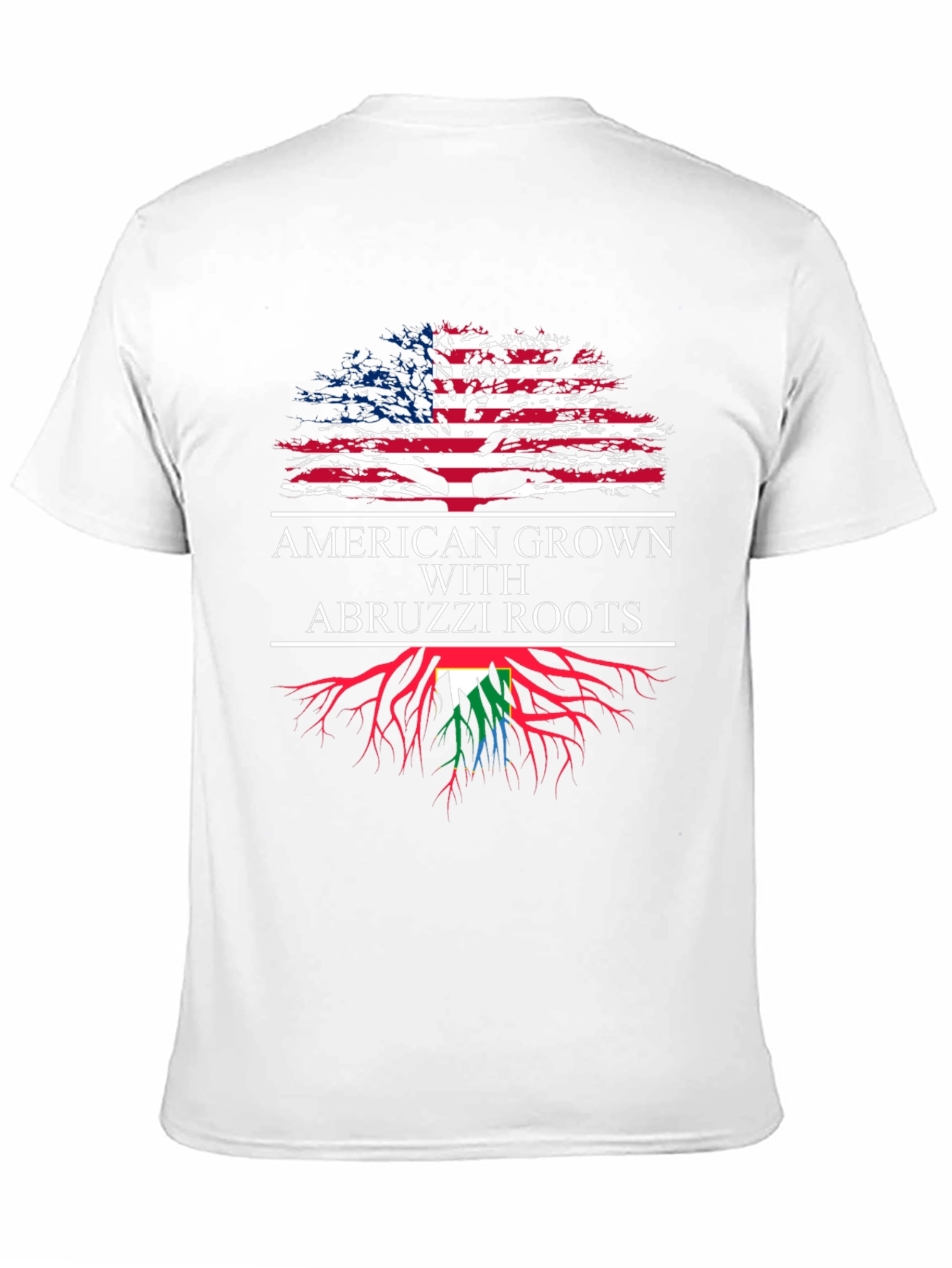American Grown Abruzzi Roots Graphic Tee