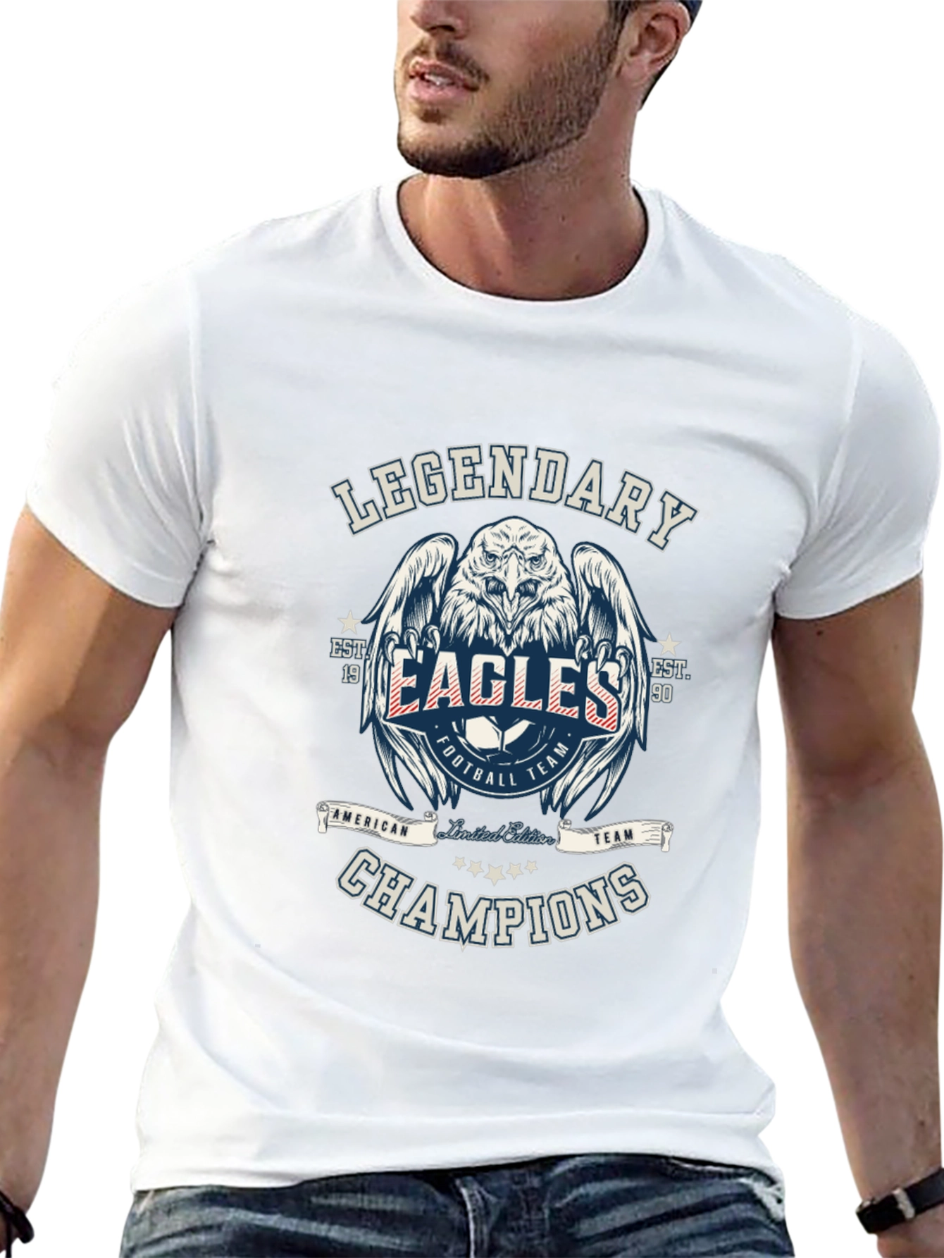 Legendary Eagles Champions Black T-Shirt