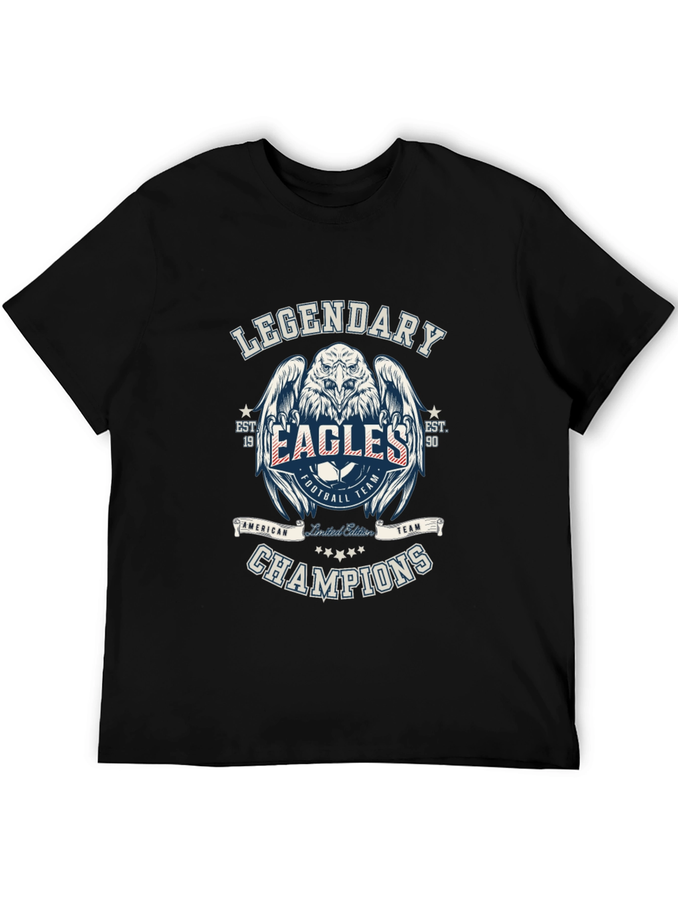 Legendary Eagles Champions Black T-Shirt