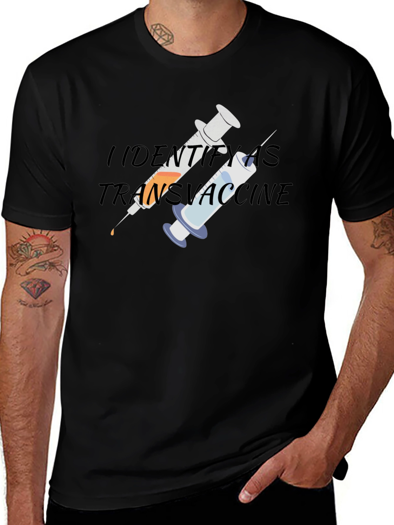 TransVaccine T-Shirt - Express Yourself!