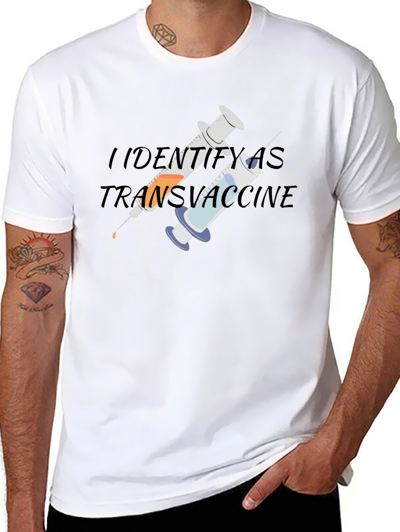 TransVaccine T-Shirt - Express Yourself!