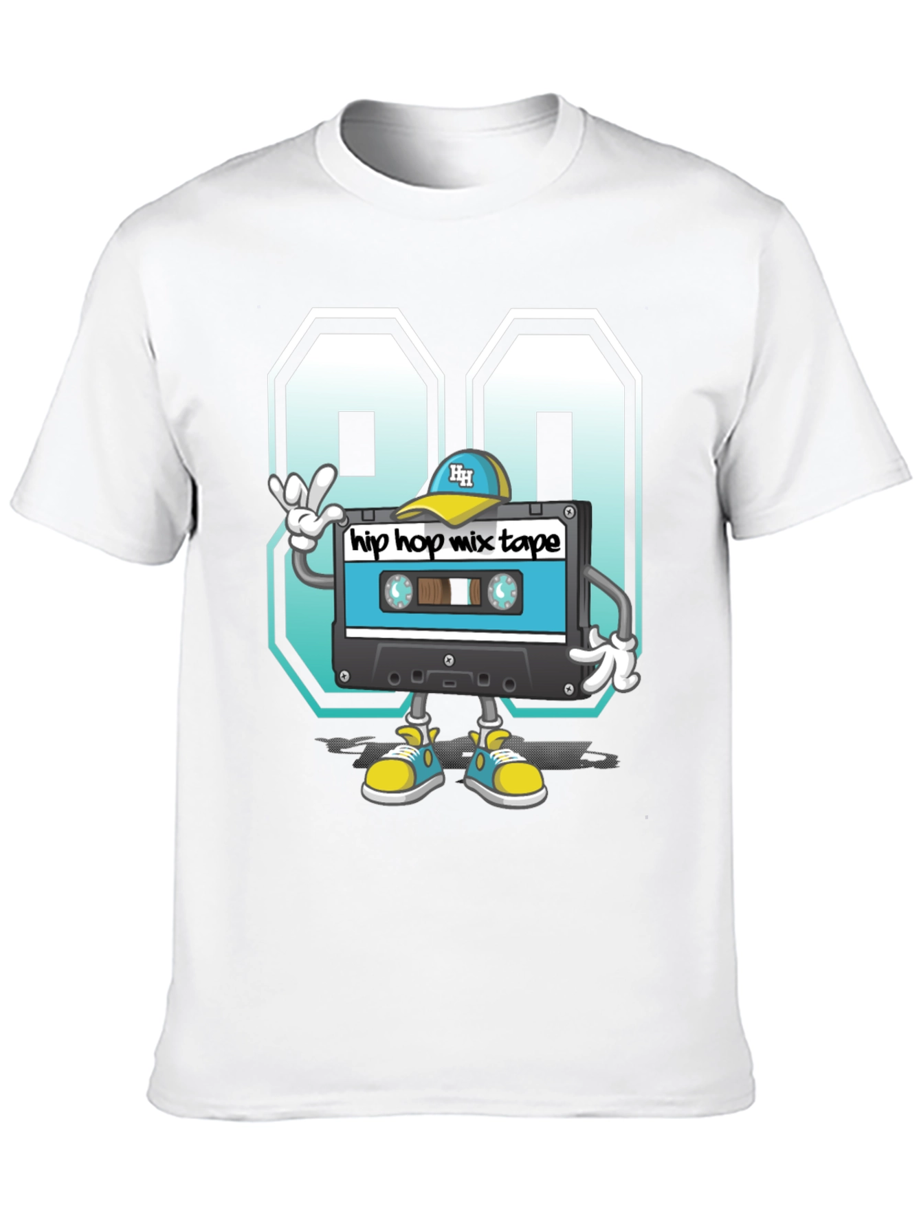 90s Hip Hop Mix Tape Graphic Tee