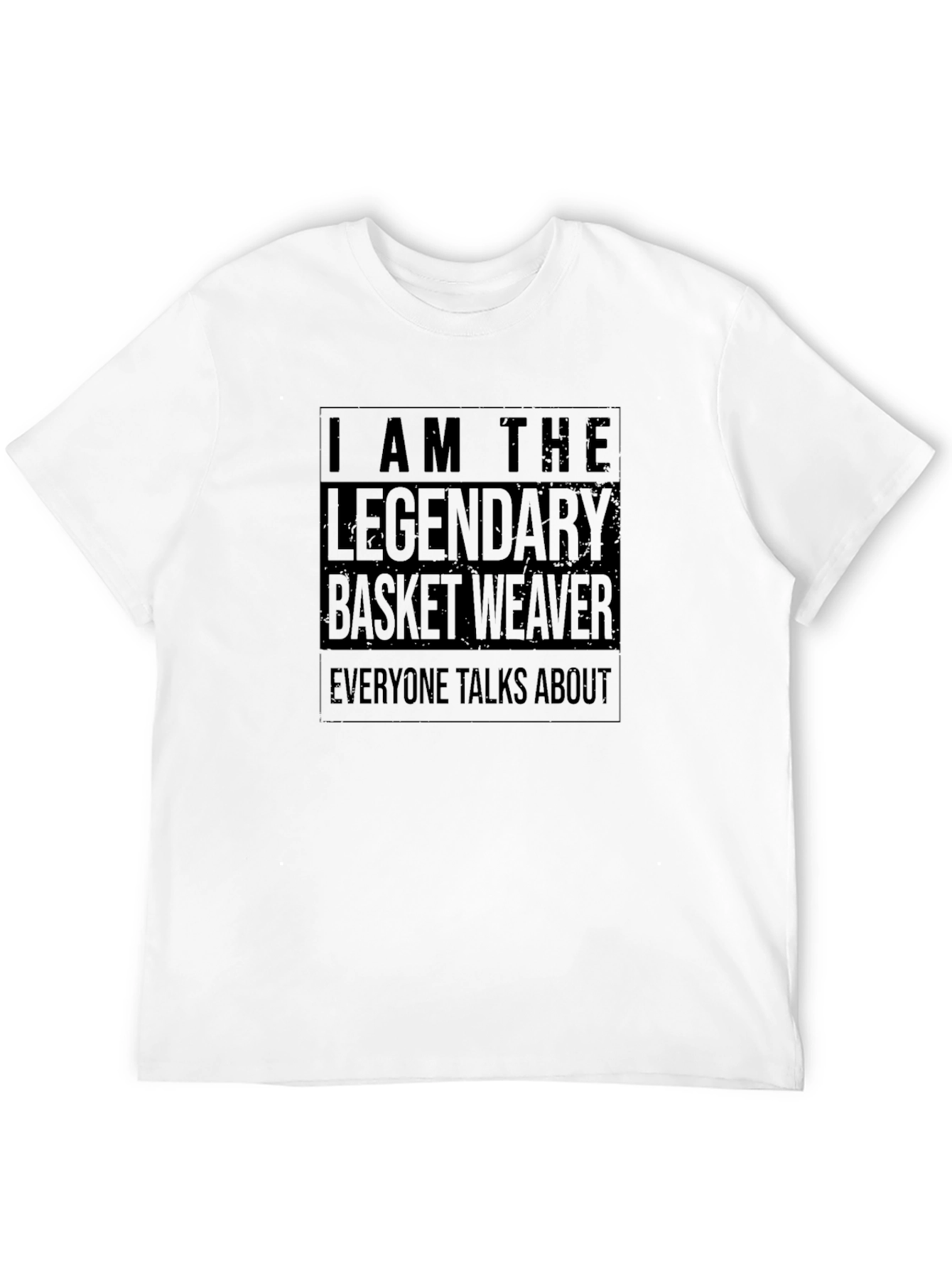 Legendary Basket Weaver Graphic Tee - Black