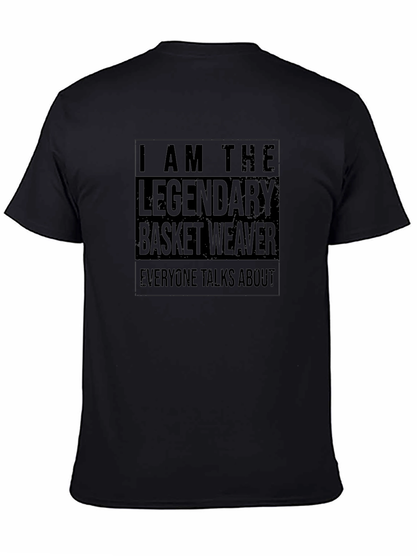 Legendary Basket Weaver Graphic Tee - Black
