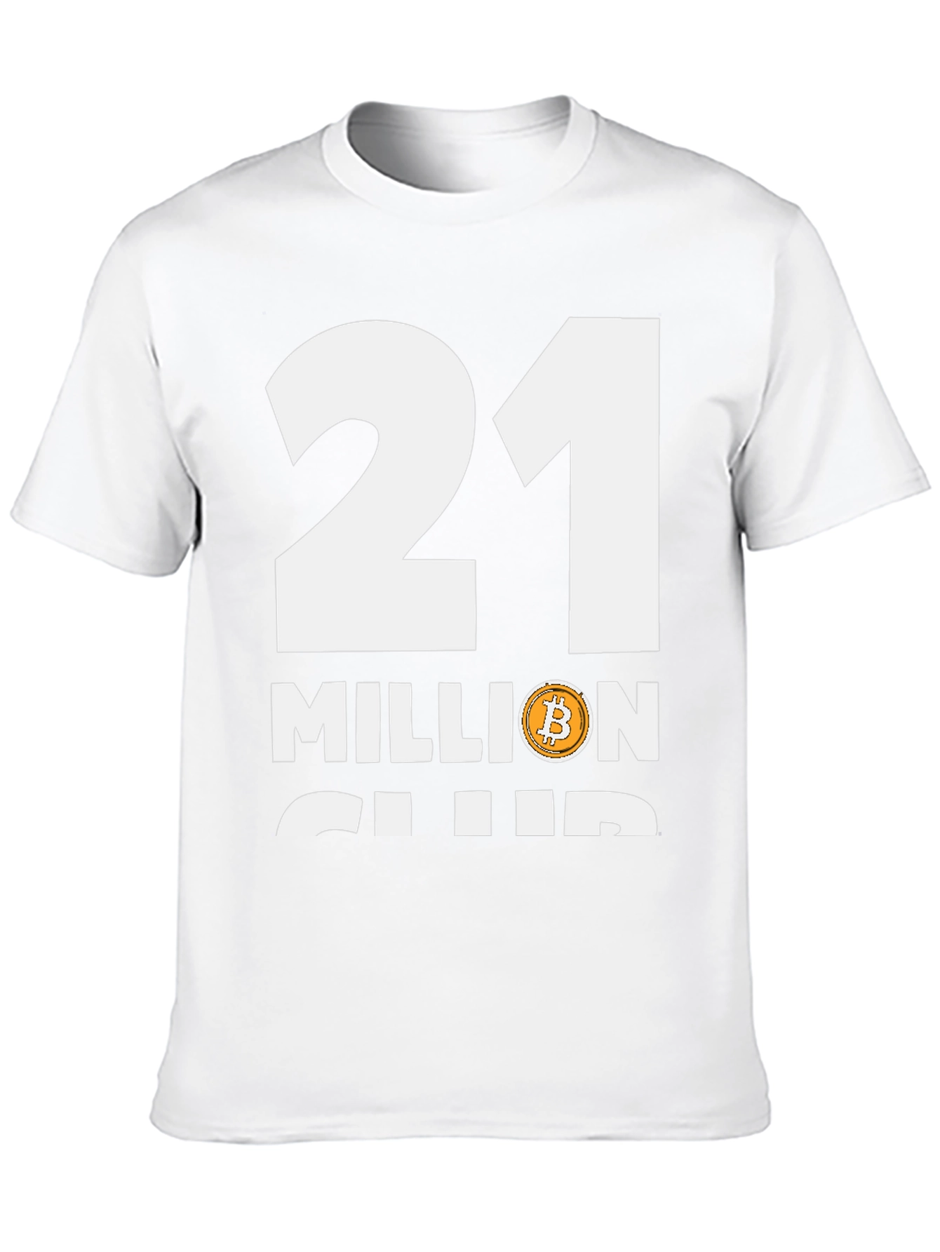 21 Million Club Bitcoin Graphic Tee - Crypto Enthusiast