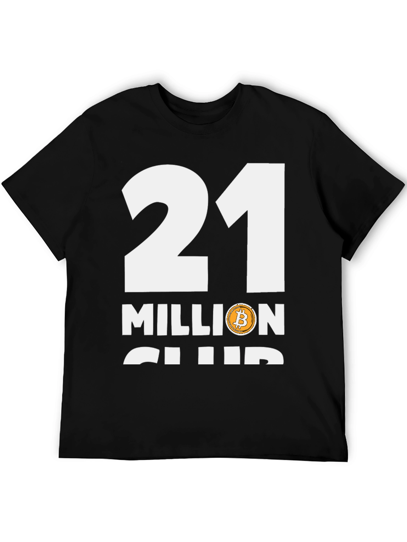21 Million Club Bitcoin Graphic Tee - Crypto Enthusiast