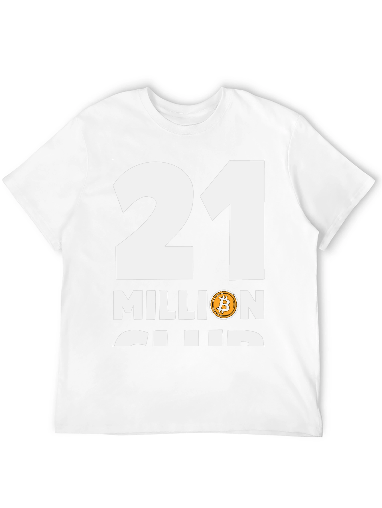 21 Million Club Bitcoin Graphic Tee - Crypto Enthusiast