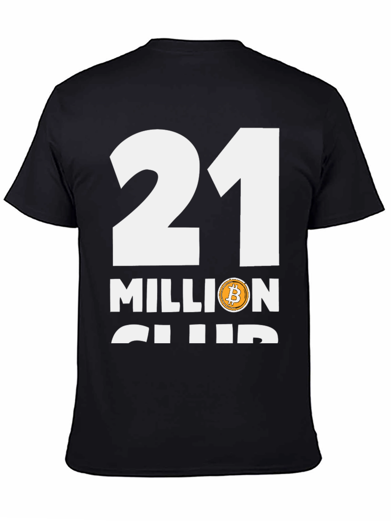 21 Million Club Bitcoin Graphic Tee - Crypto Enthusiast