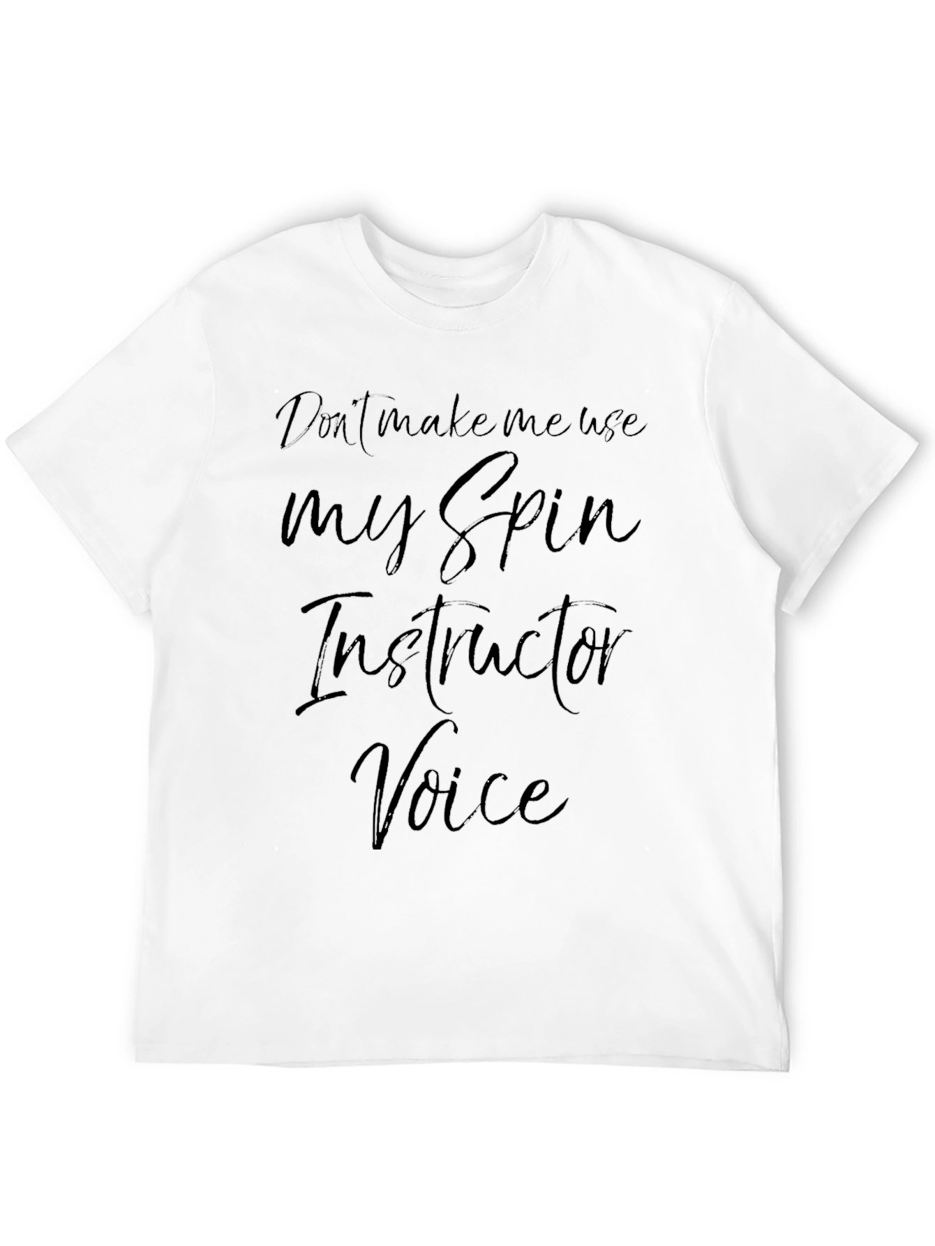 Spin Instructor Voice Graphic T-Shirt