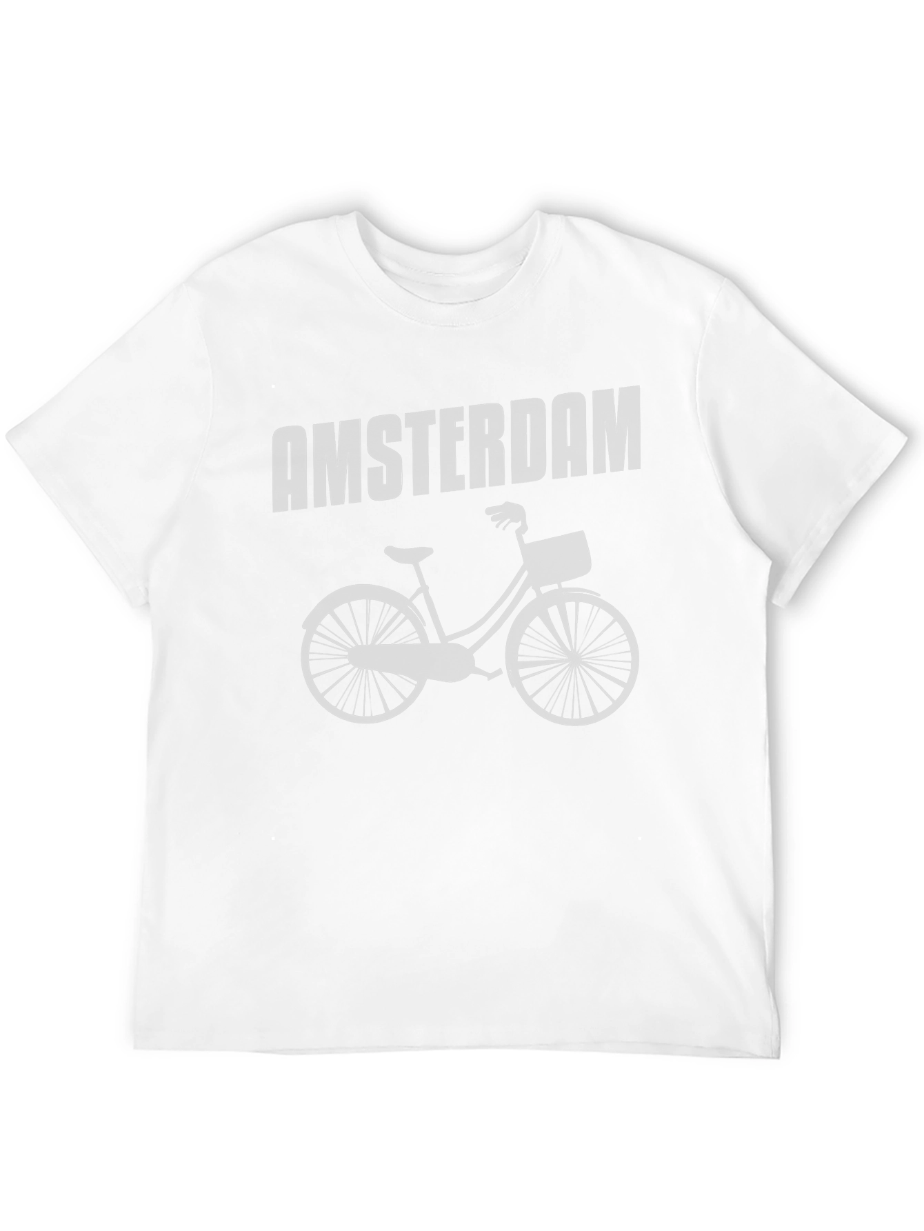 Amsterdam Bike T-Shirt - Classic Style
