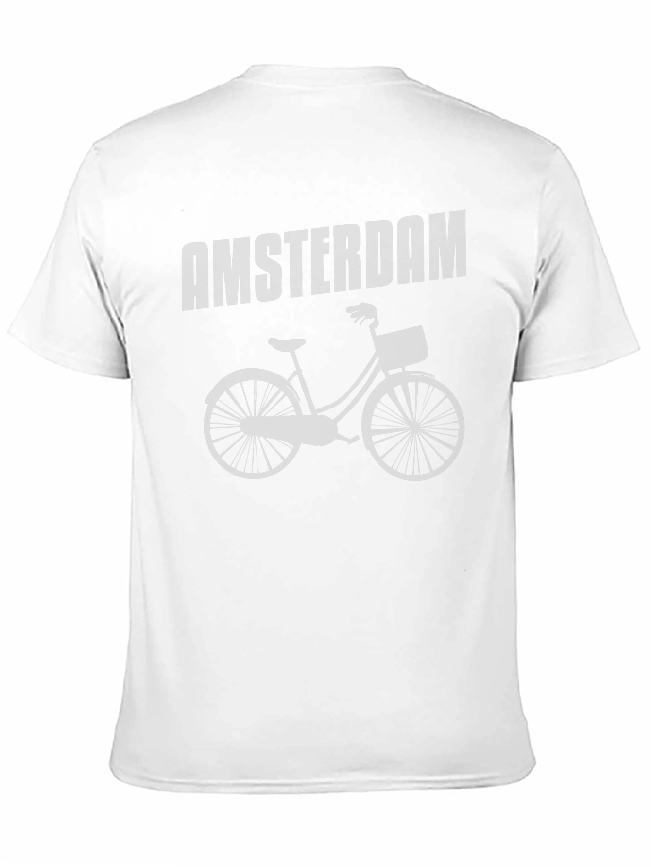 Amsterdam Bike T-Shirt - Classic Style