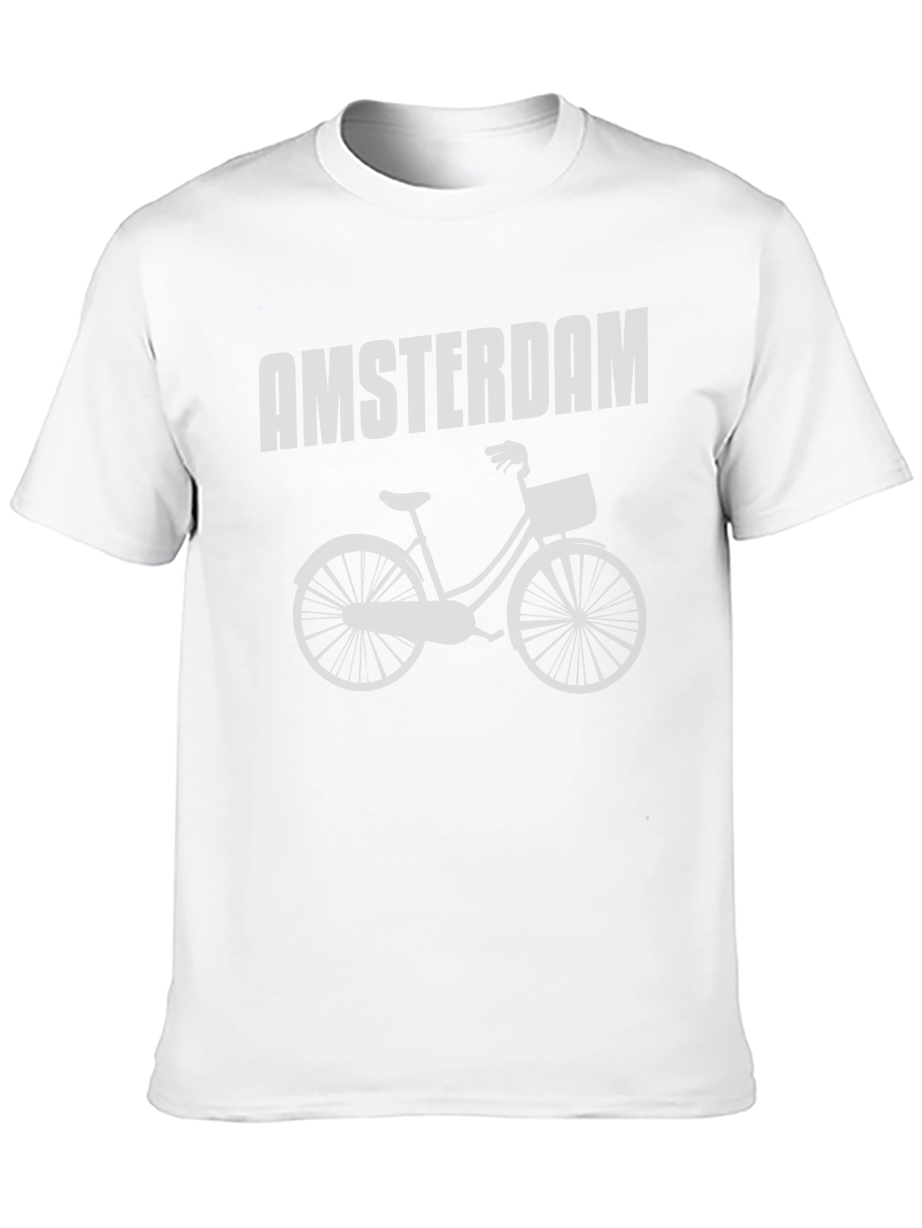 Amsterdam Bike T-Shirt - Classic Style