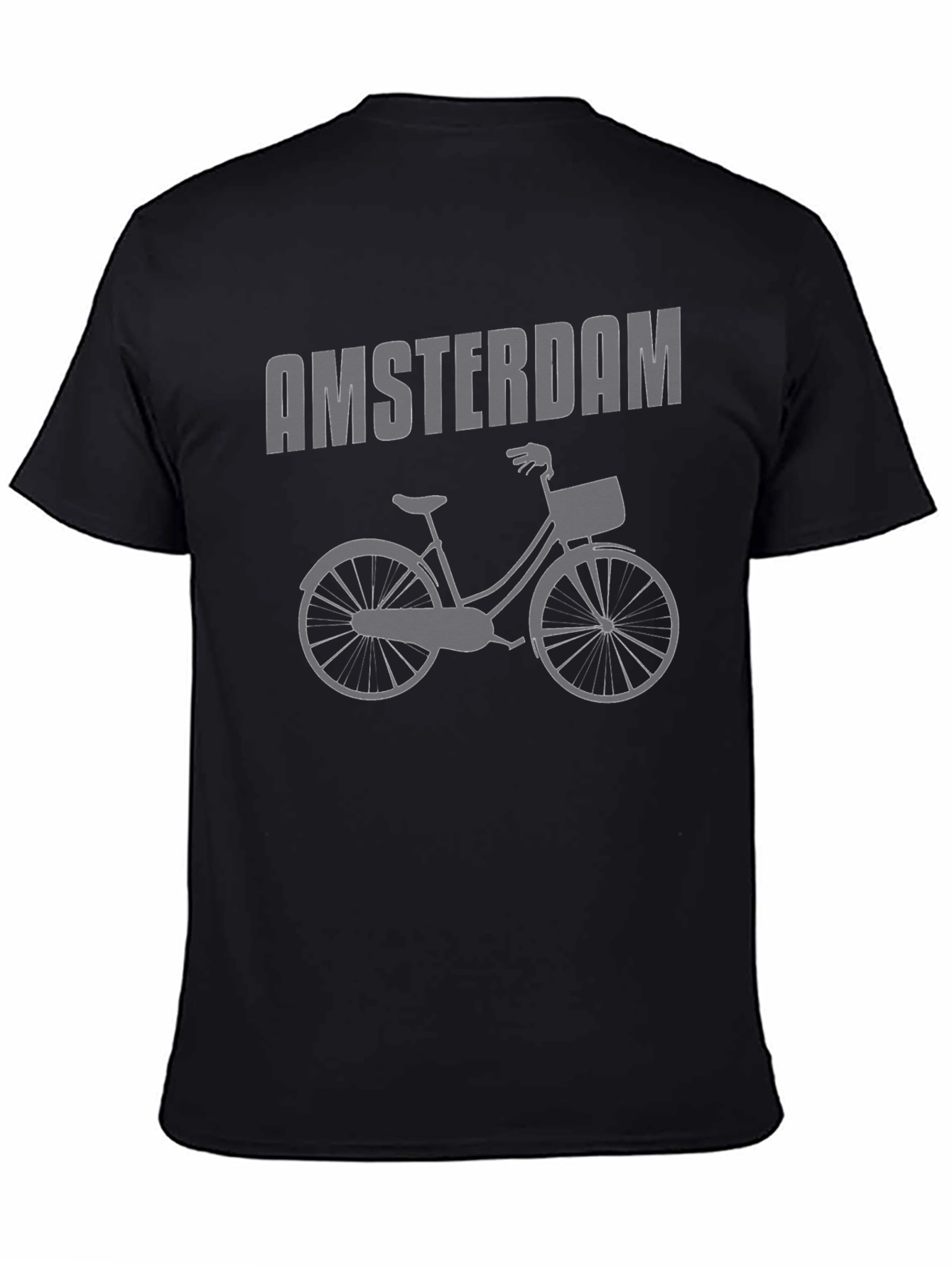 Amsterdam Bike T-Shirt - Classic Style