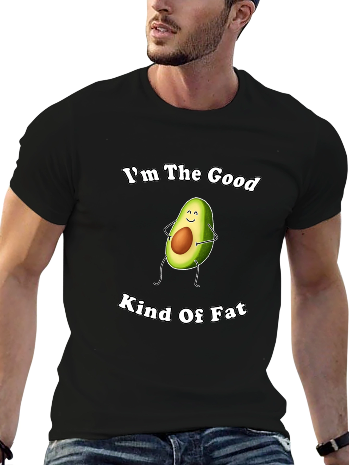 Good Kind of Fat Avocado Graphic Tee