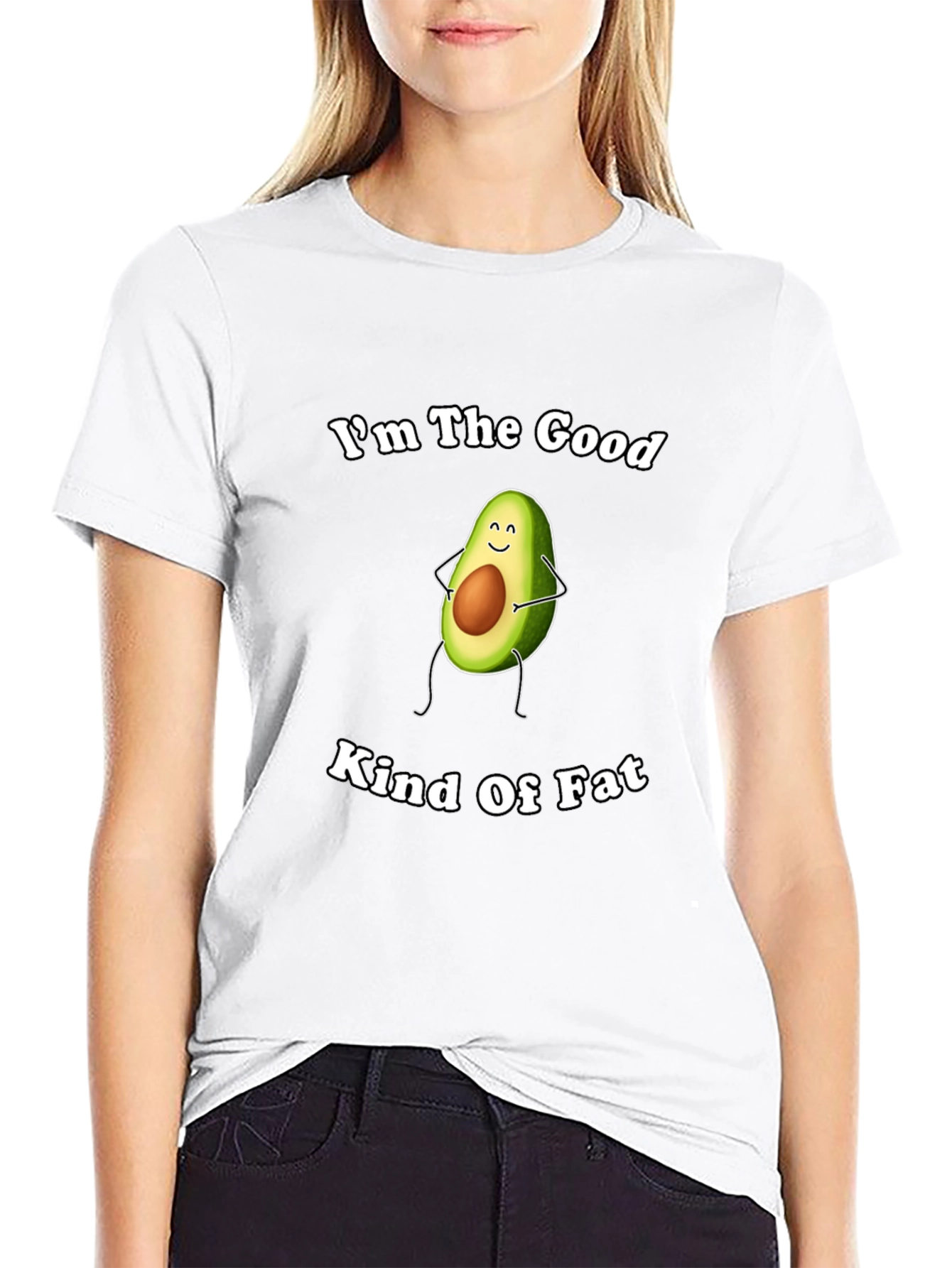 Good Kind of Fat Avocado Graphic Tee