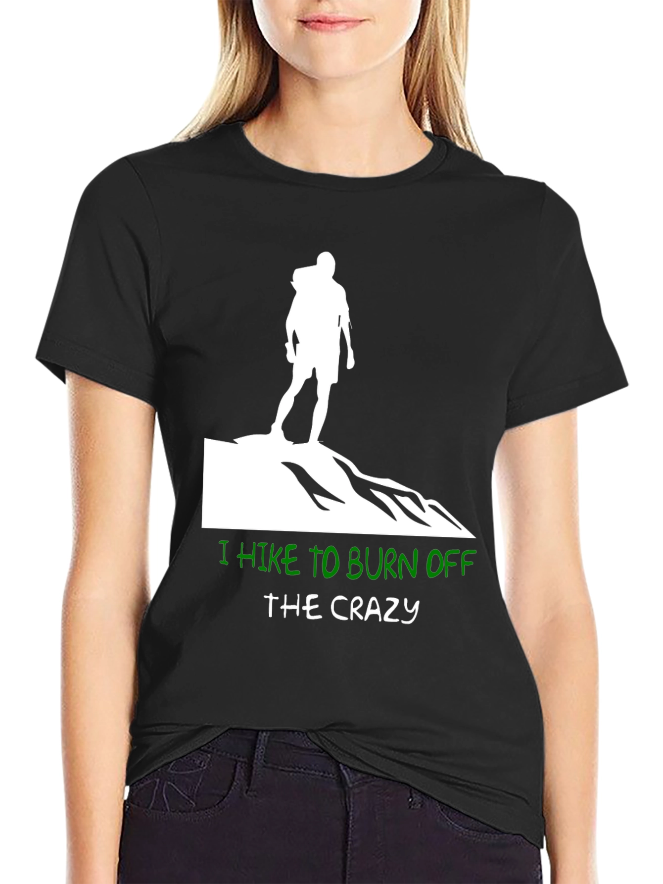 Hiking T-Shirt - Burn Off The Crazy Graphic Tee