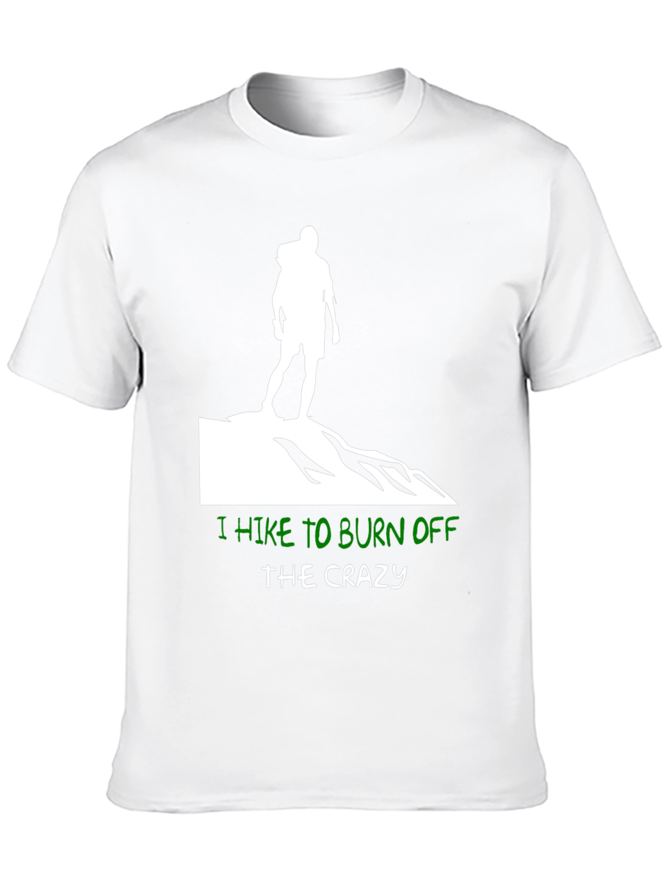 Hiking T-Shirt - Burn Off The Crazy Graphic Tee